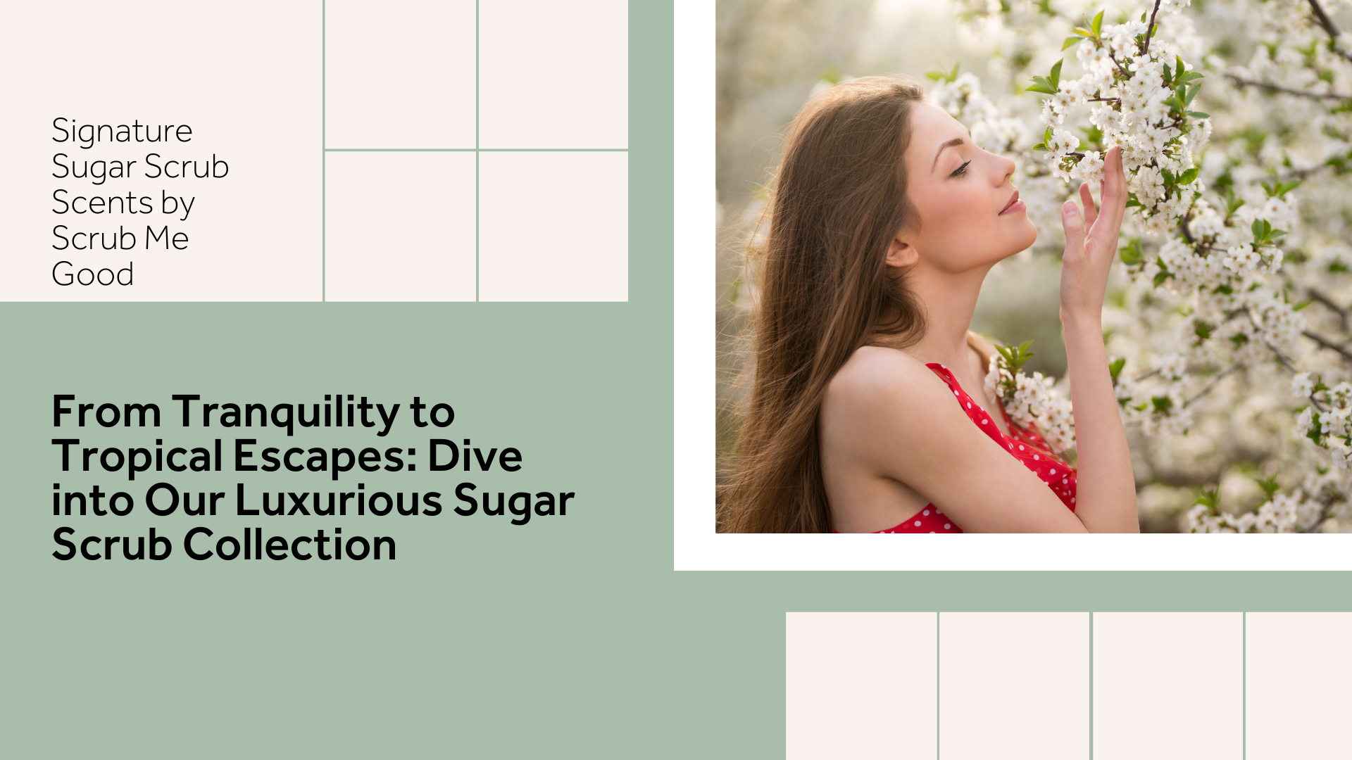 From Tranquility to Tropical Escapes: Dive into Our Luxurious Sugar Scrub Collection