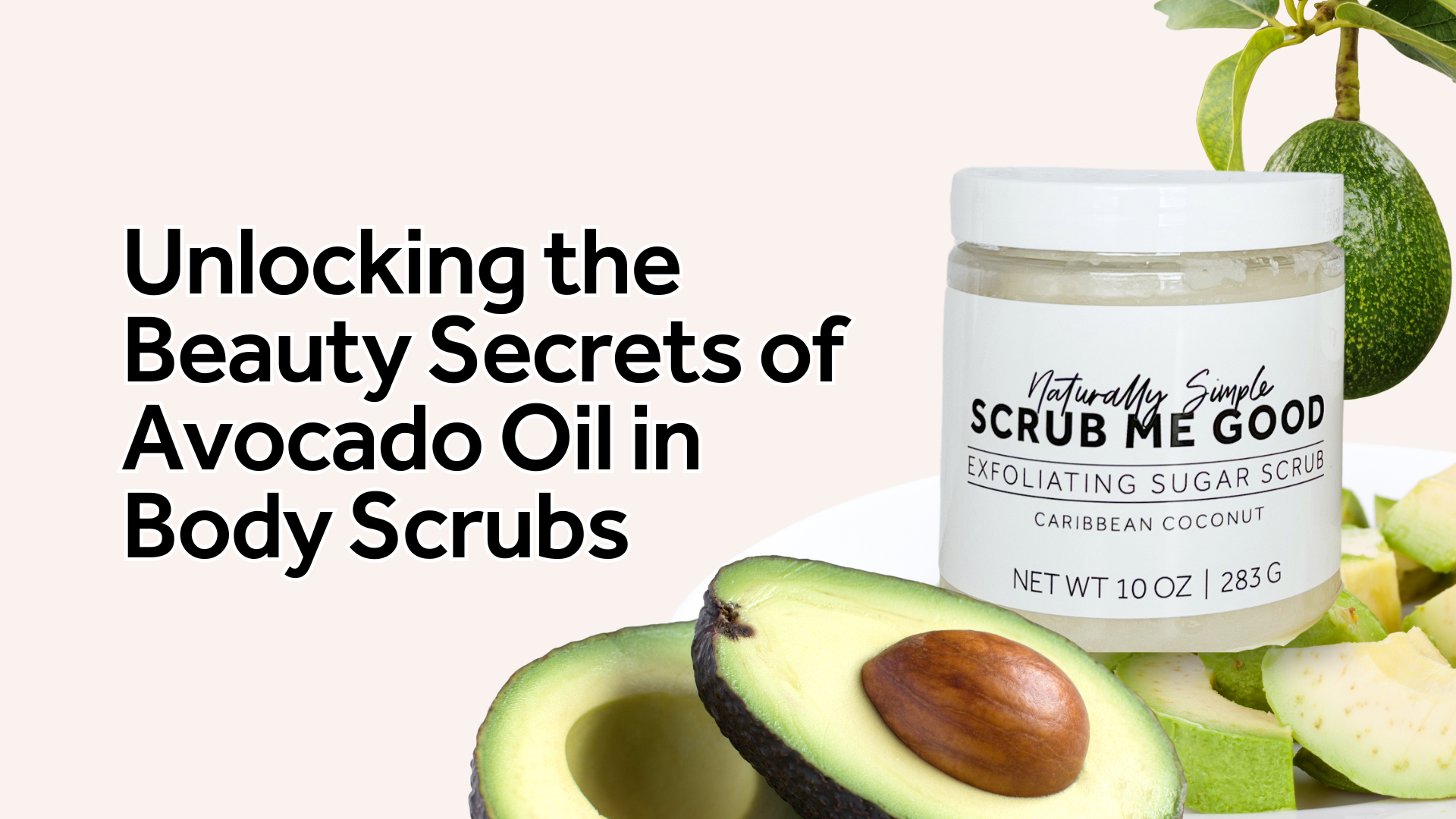 Avocado Oil In Scrubs Graphic