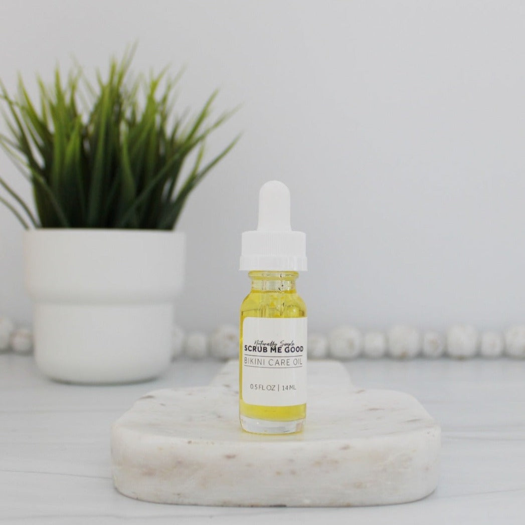 Scrub Me Good Bikini Care Oil with essential oils