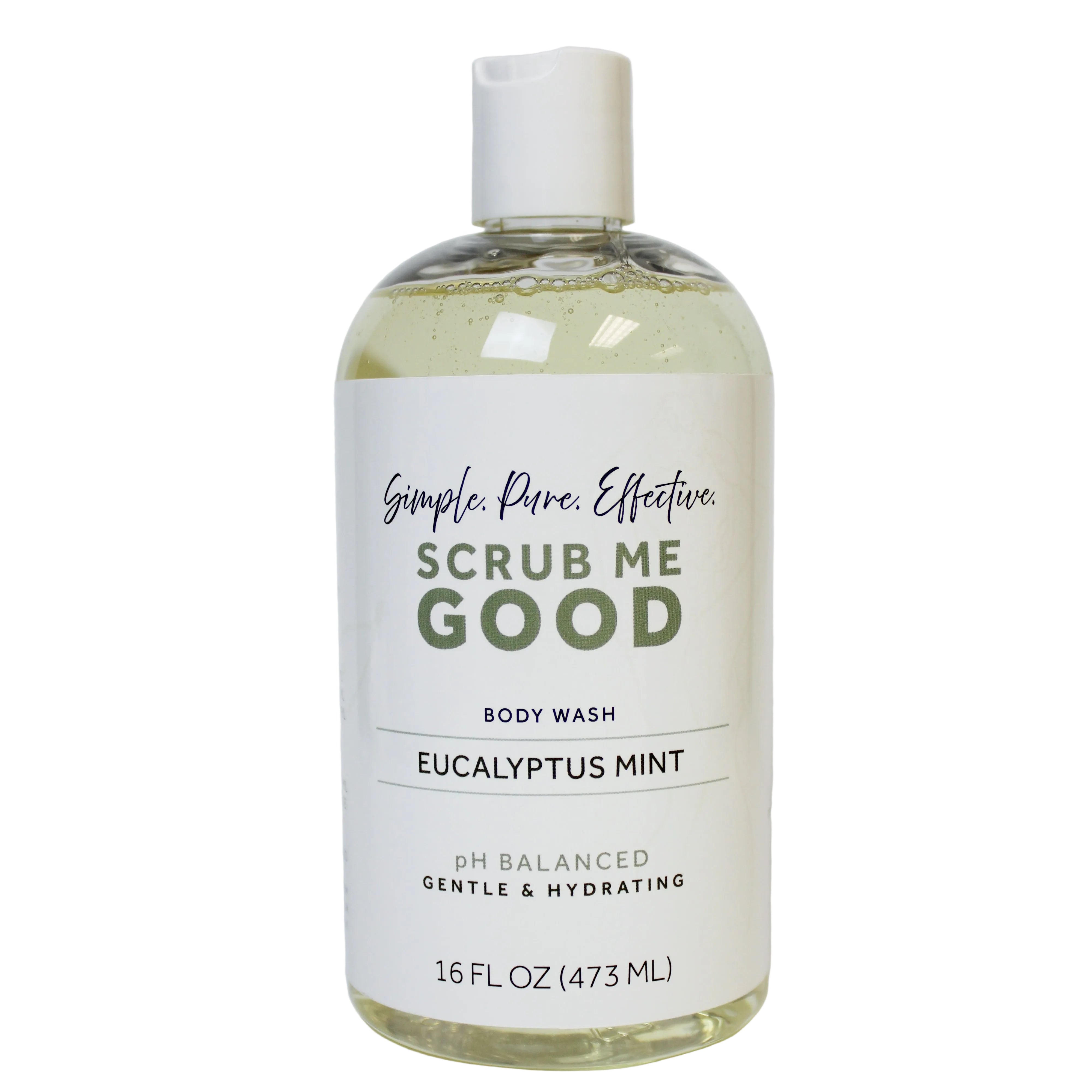 scrub me goods eucalyptus mint ph balancing gentle body wash
