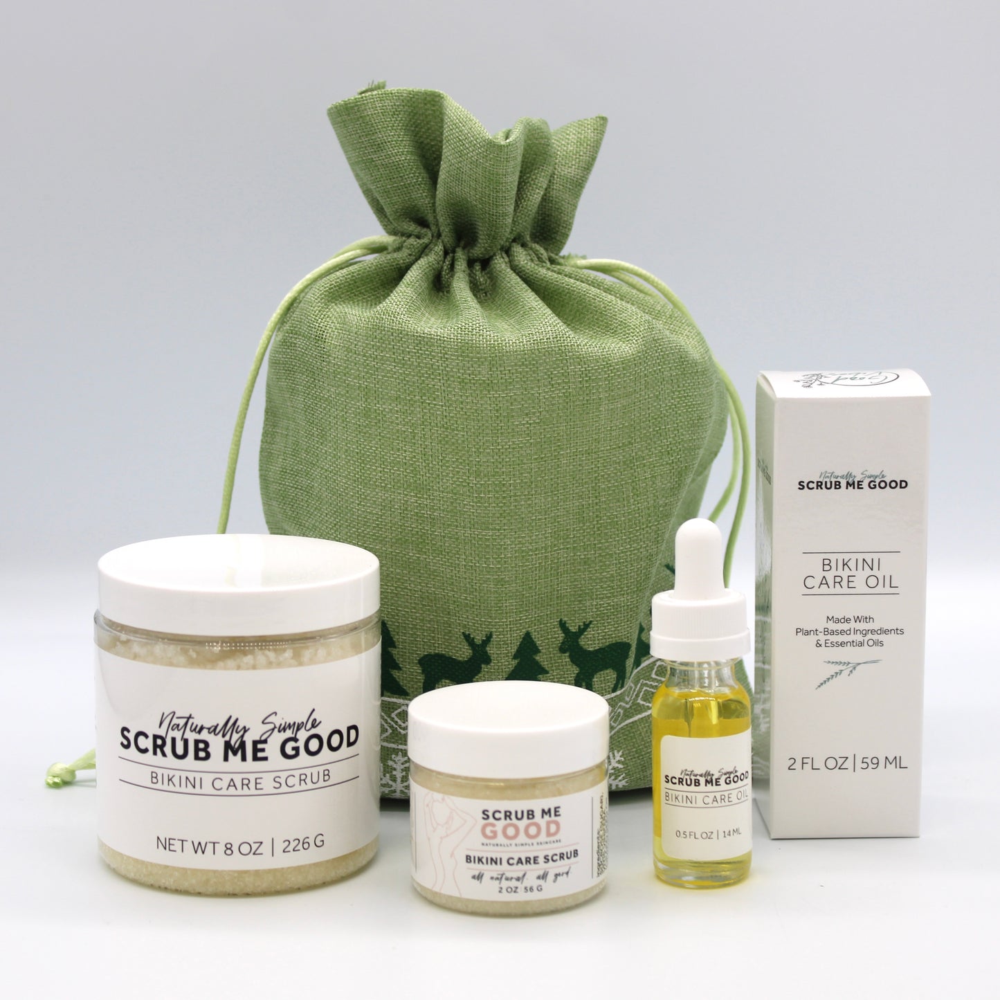 Holiday Bikini Care Set with Gift Bag