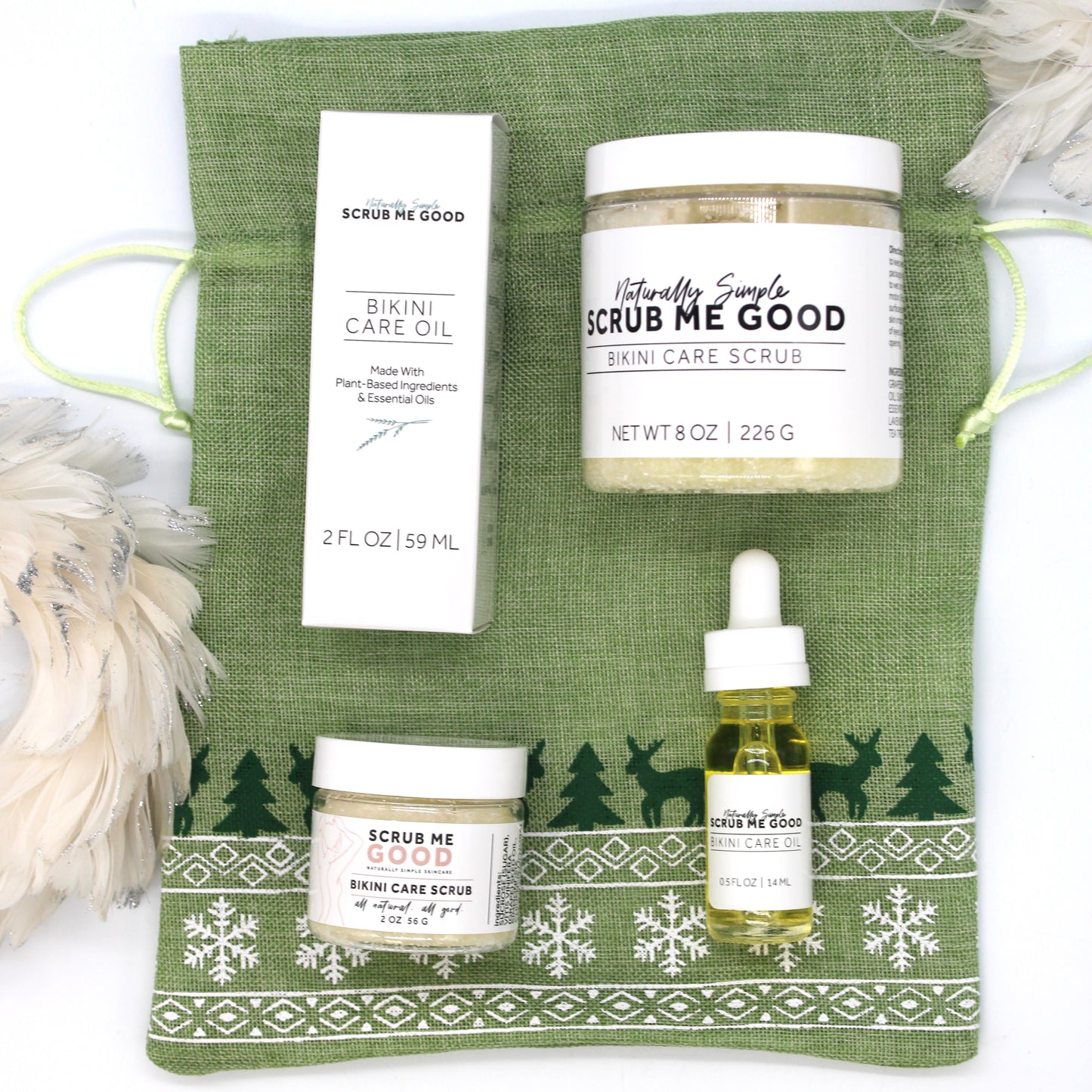 Holiday Bikini Care Set with Gift Bag