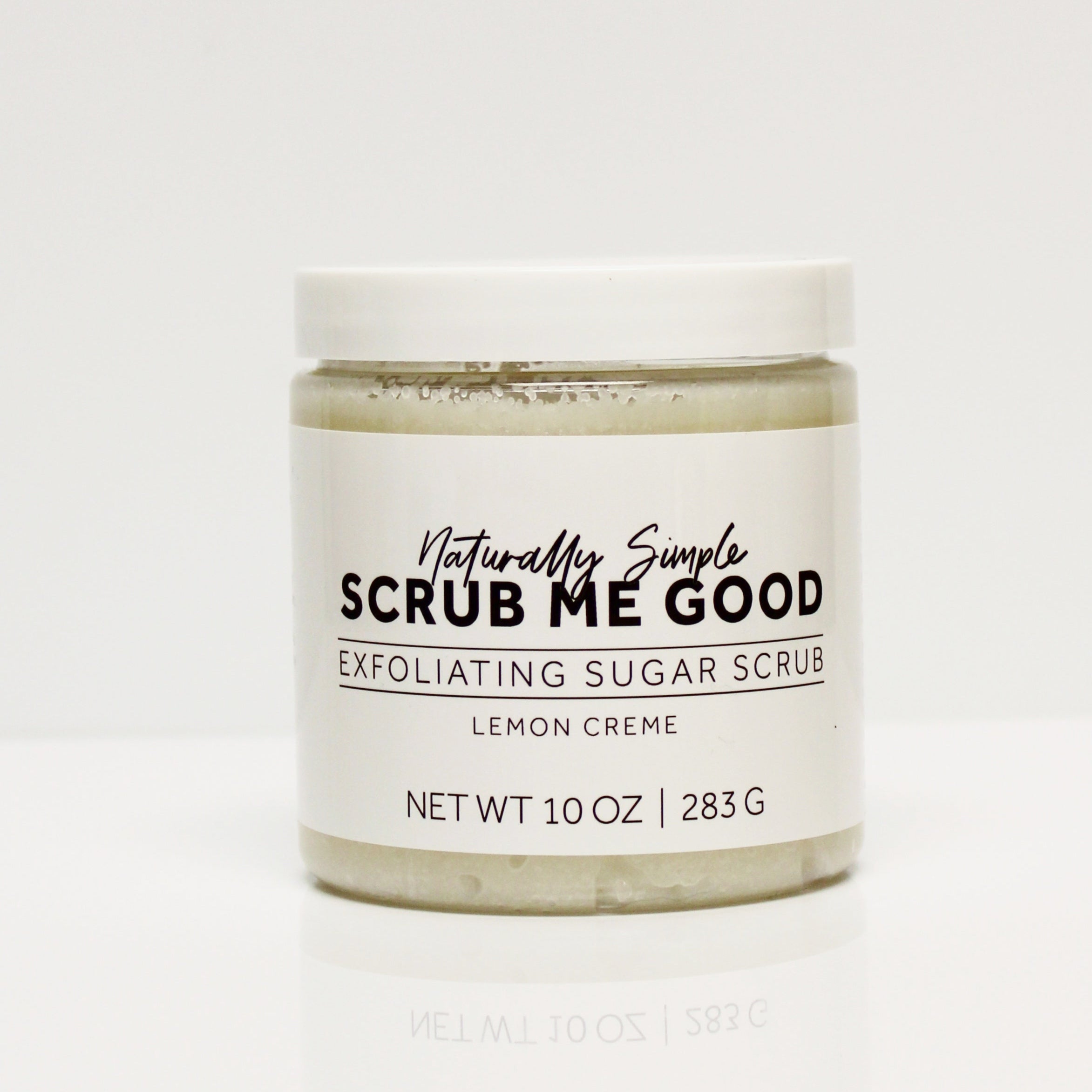 Lemon Creme Exfoliating Sugar Scrub by Scrub Me Good