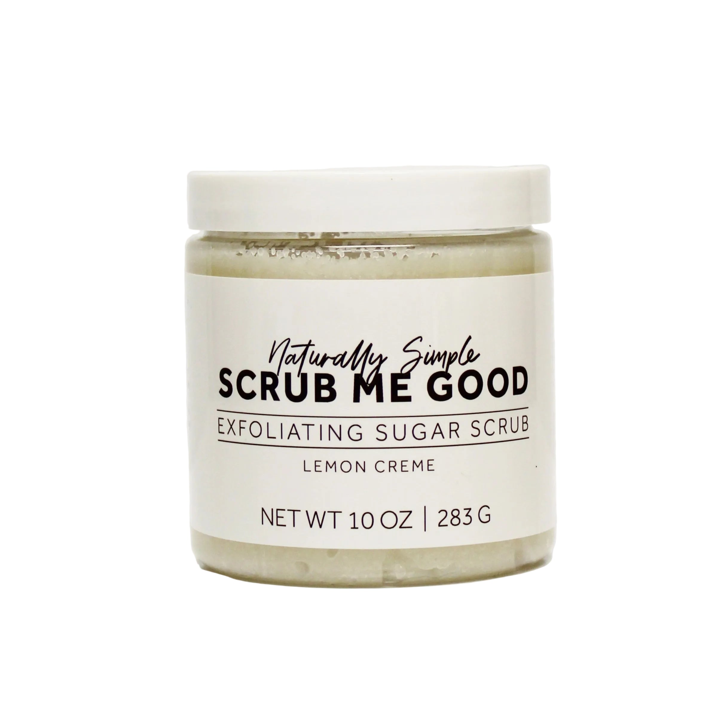 Lemon Creme Exfoliating Sugar Scrub by Scrub Me Good
