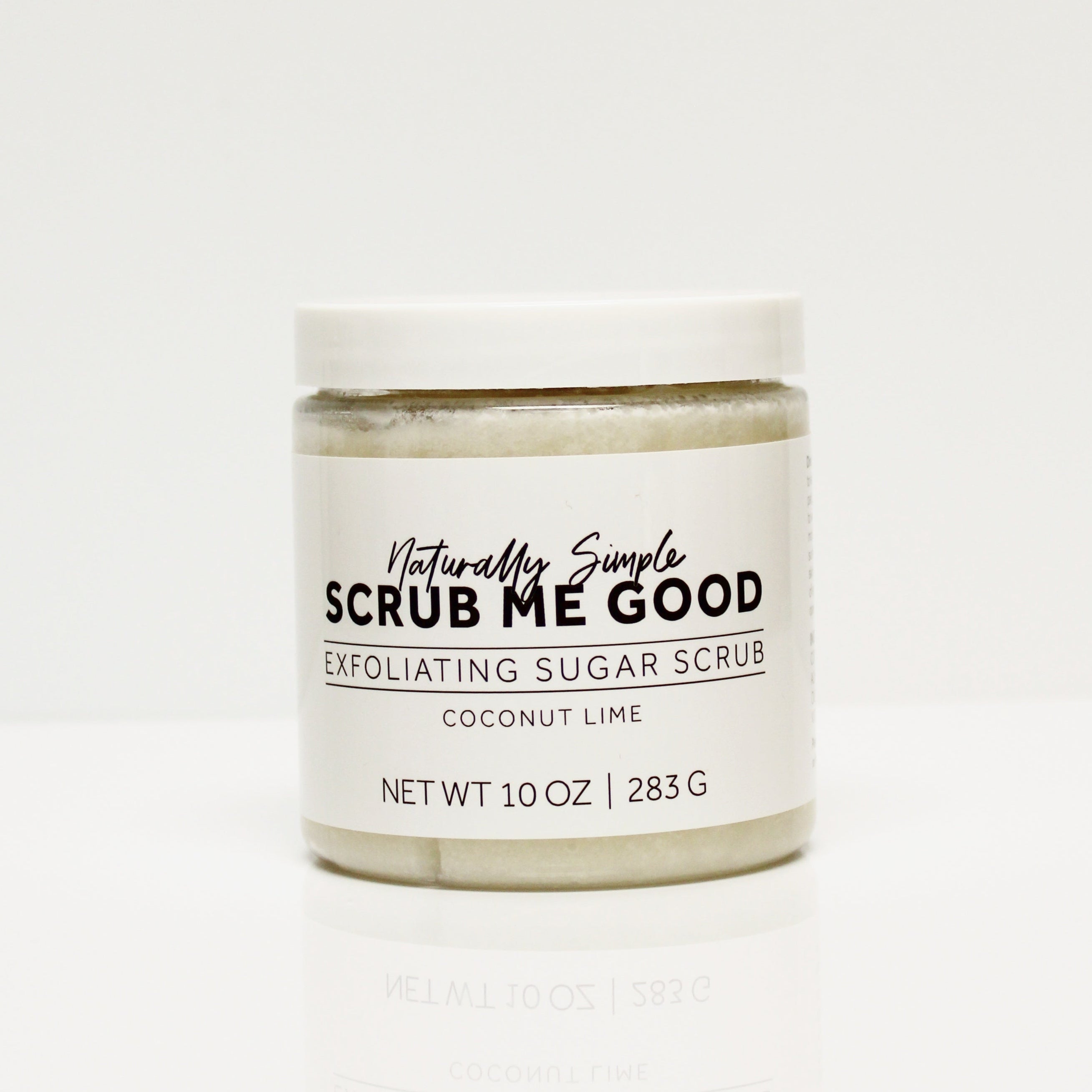 Coconut Lime Exfoliating Sugar Scrub by Scrub Me Good