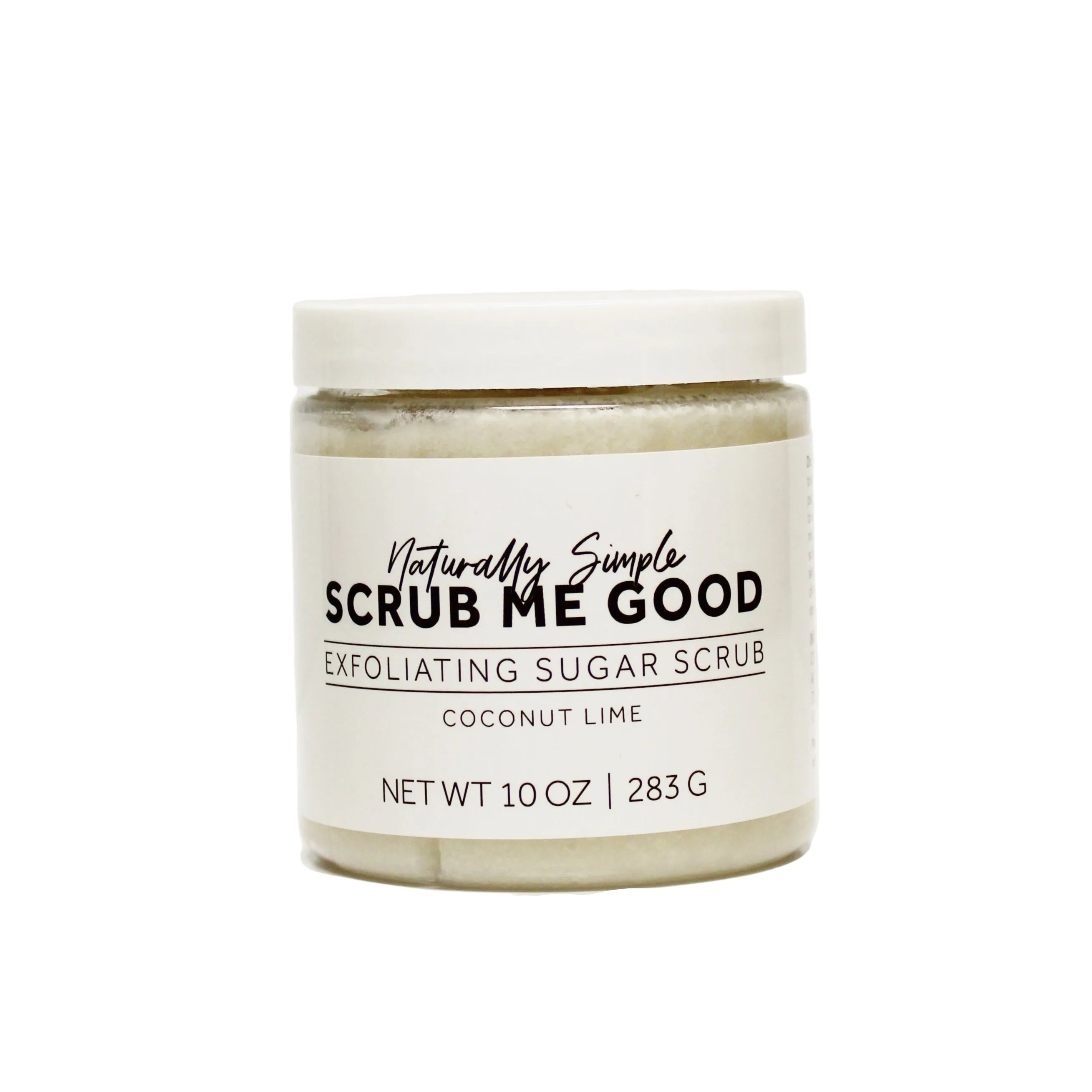 Coconut Lime Exfoliating Sugar Scrub by Scrub Me Good