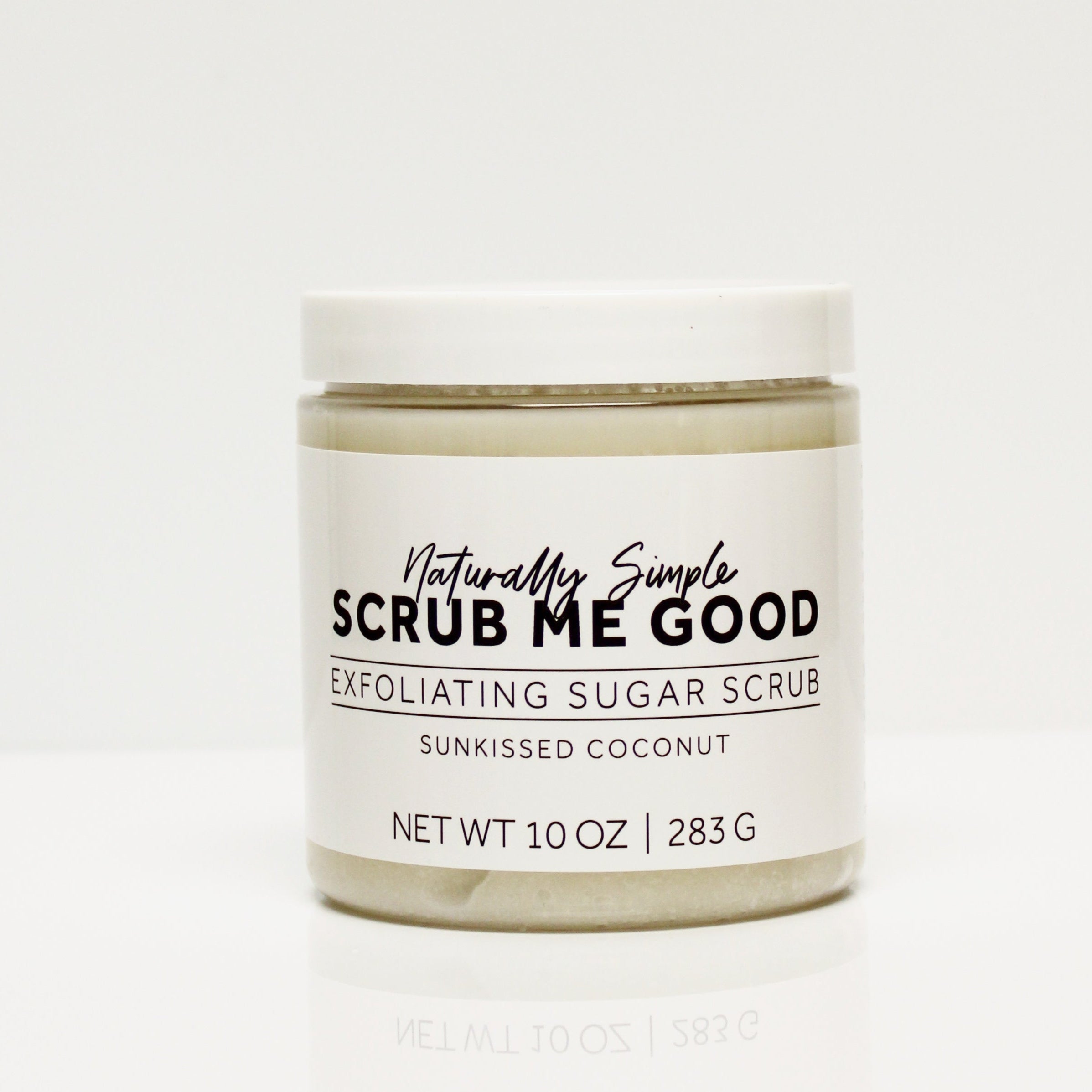 Sunkissed Coconut Exfoliating Sugar Scrub by Scrub Me Good