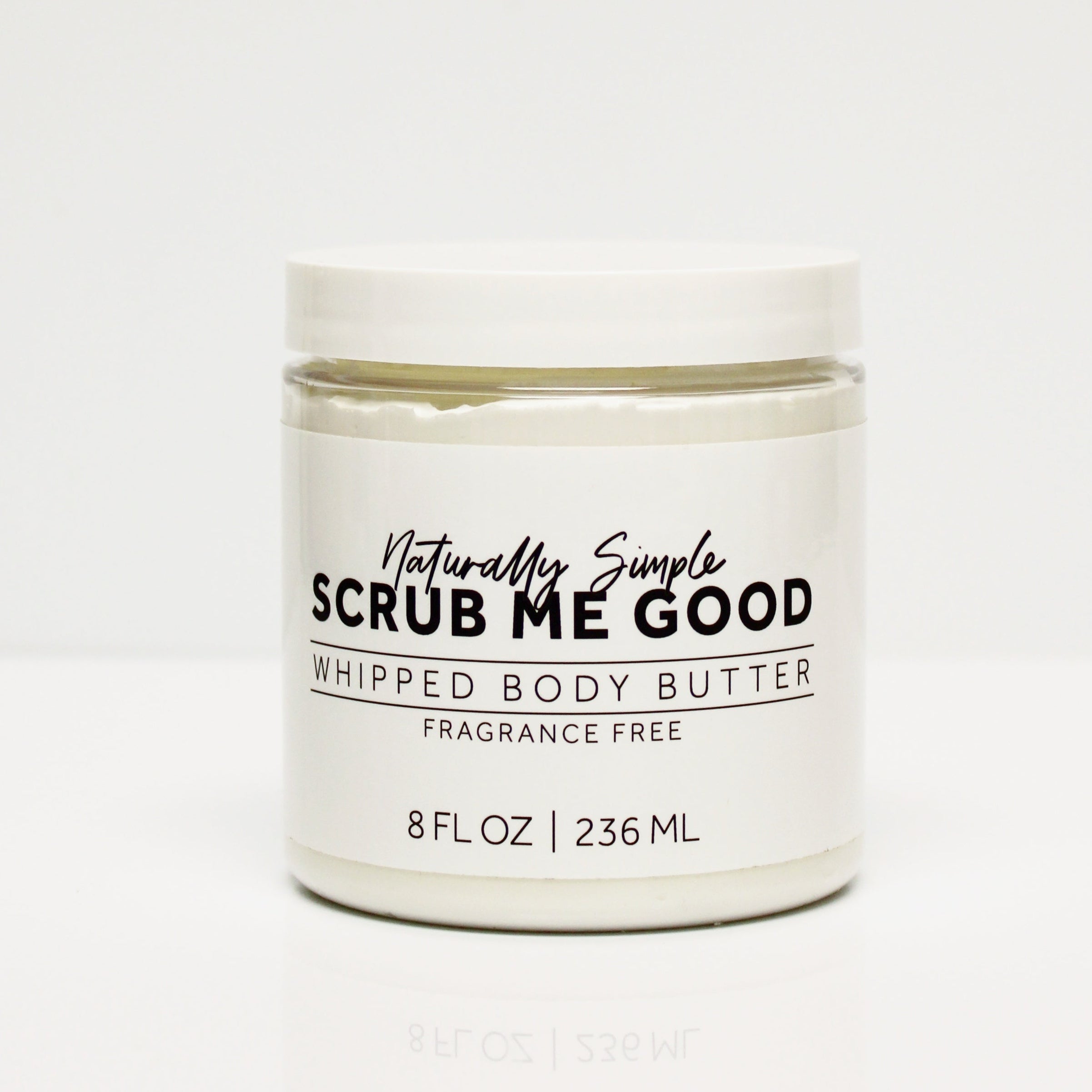 Fragrance-Free Whipped Body Butter by Scrub Me Good