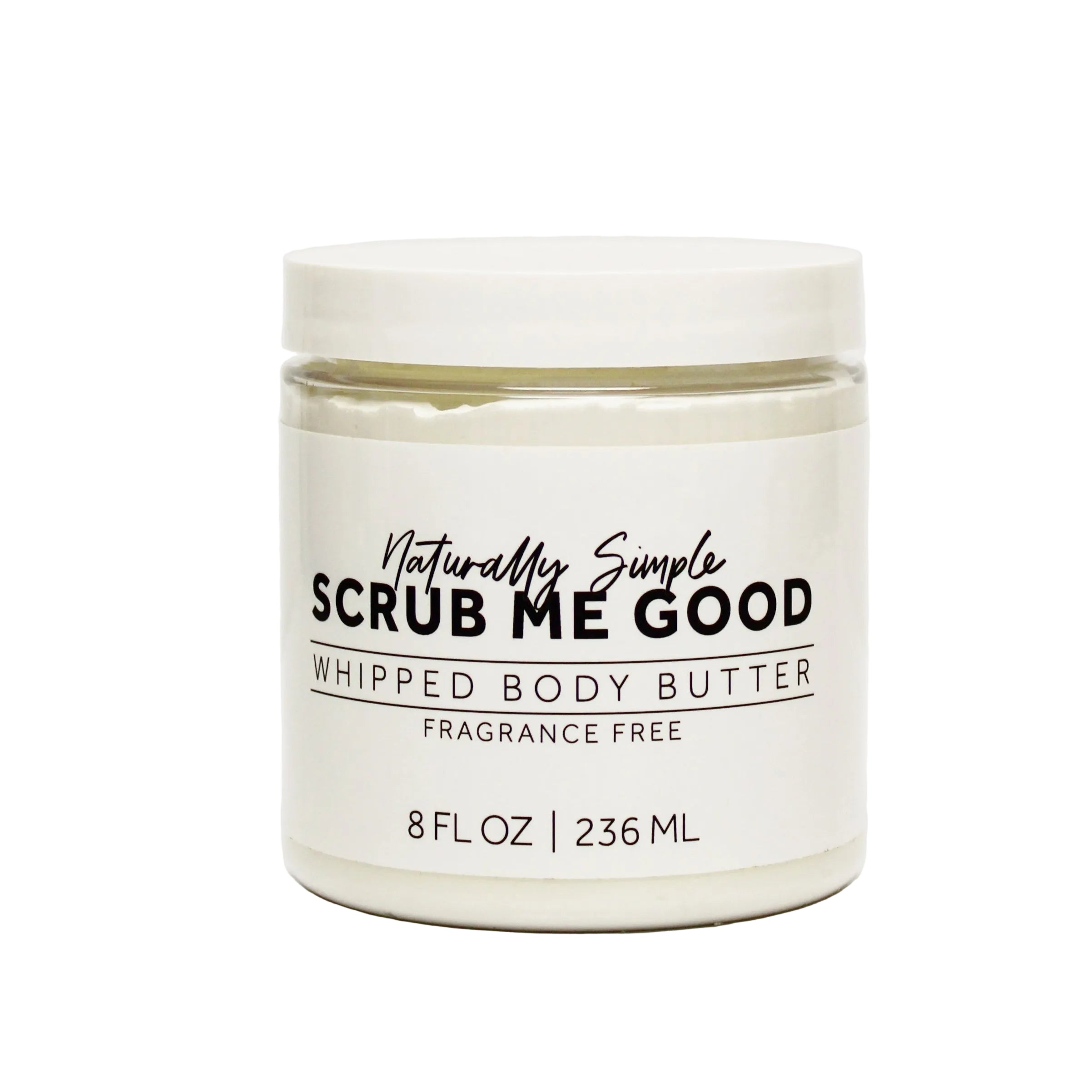 Fragrance-Free Whipped Body Butter by Scrub Me Good