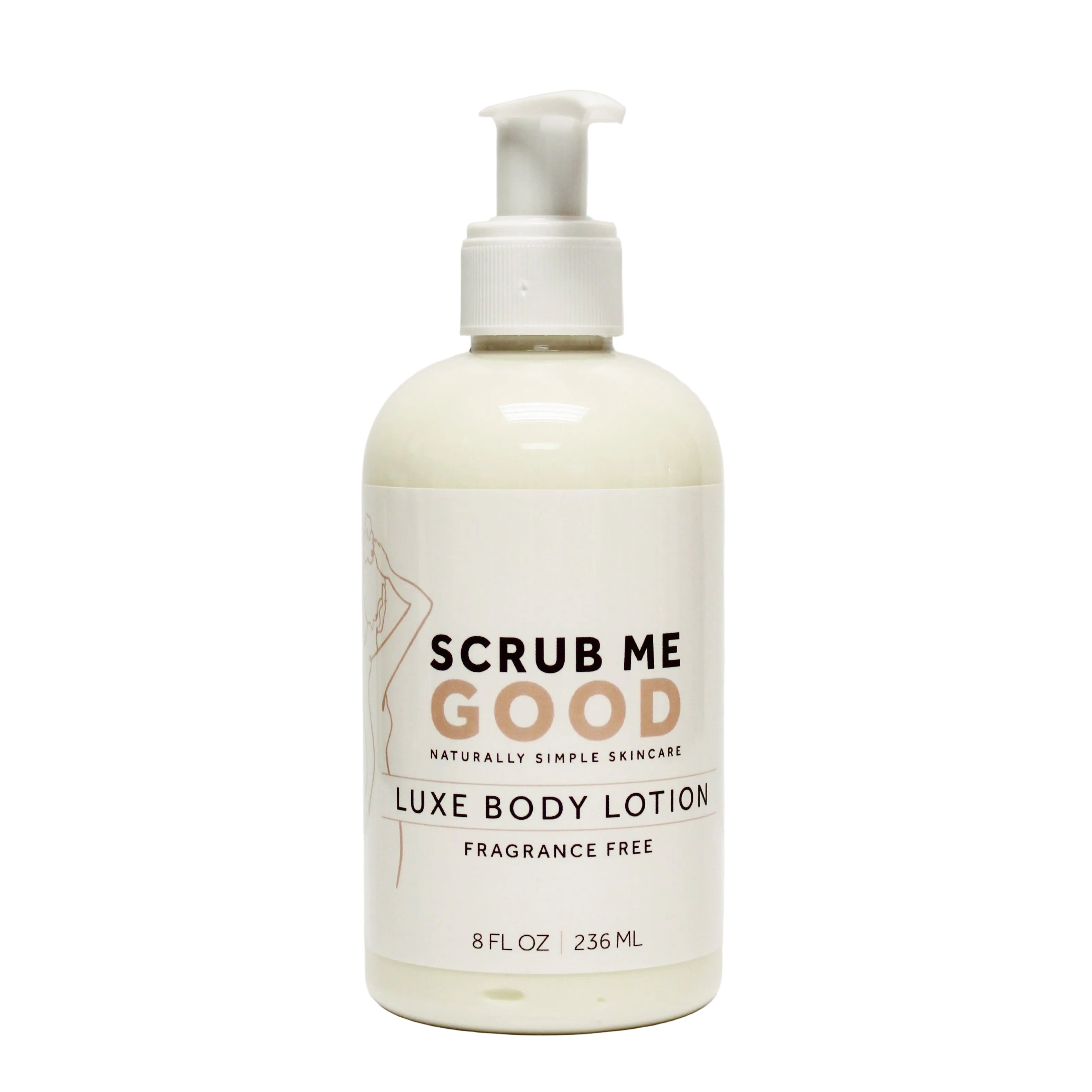 Fragrance-Free Luxe Body Lotion by Scrub Me Good