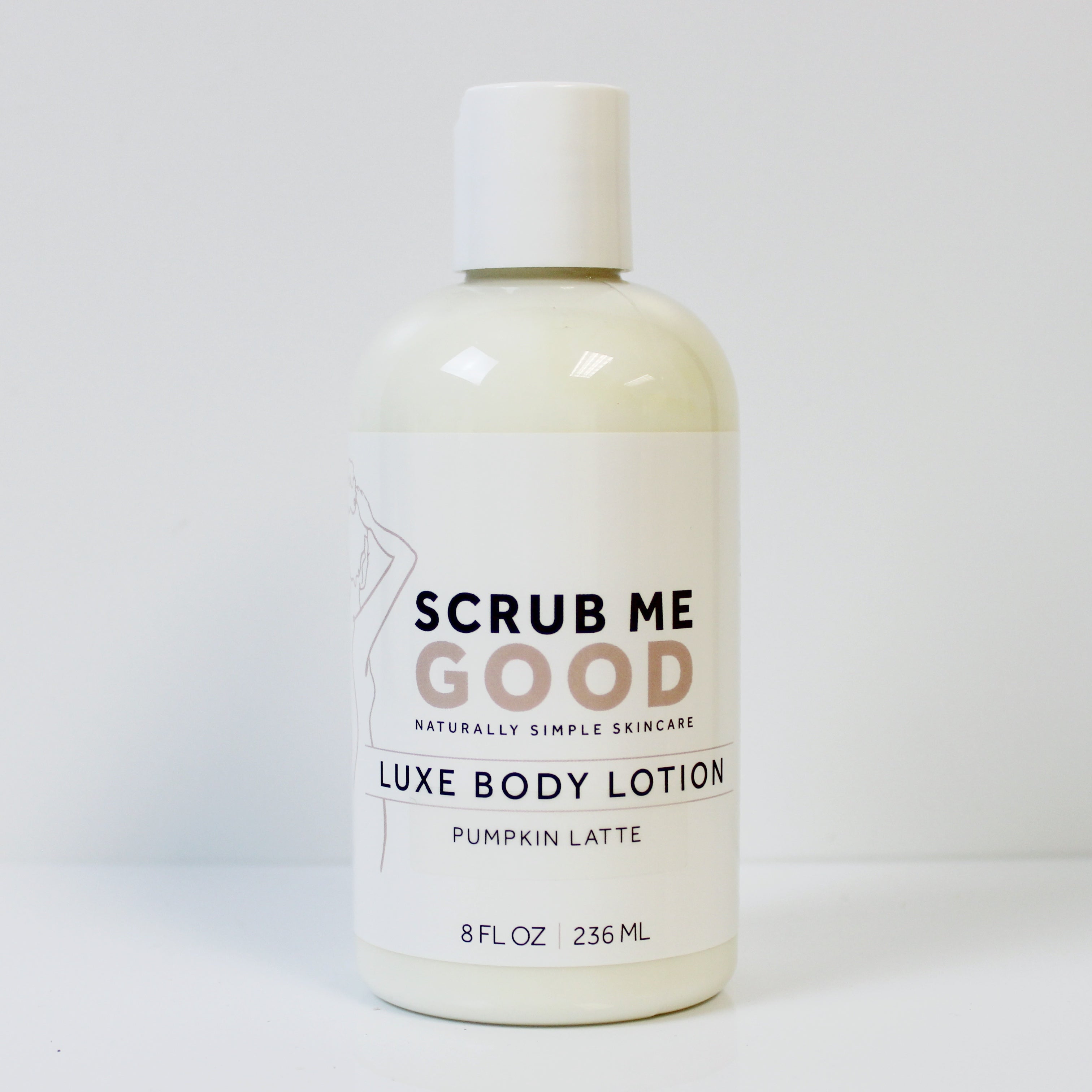 Pumpkin Latte Luxe Body Lotion on White Backround