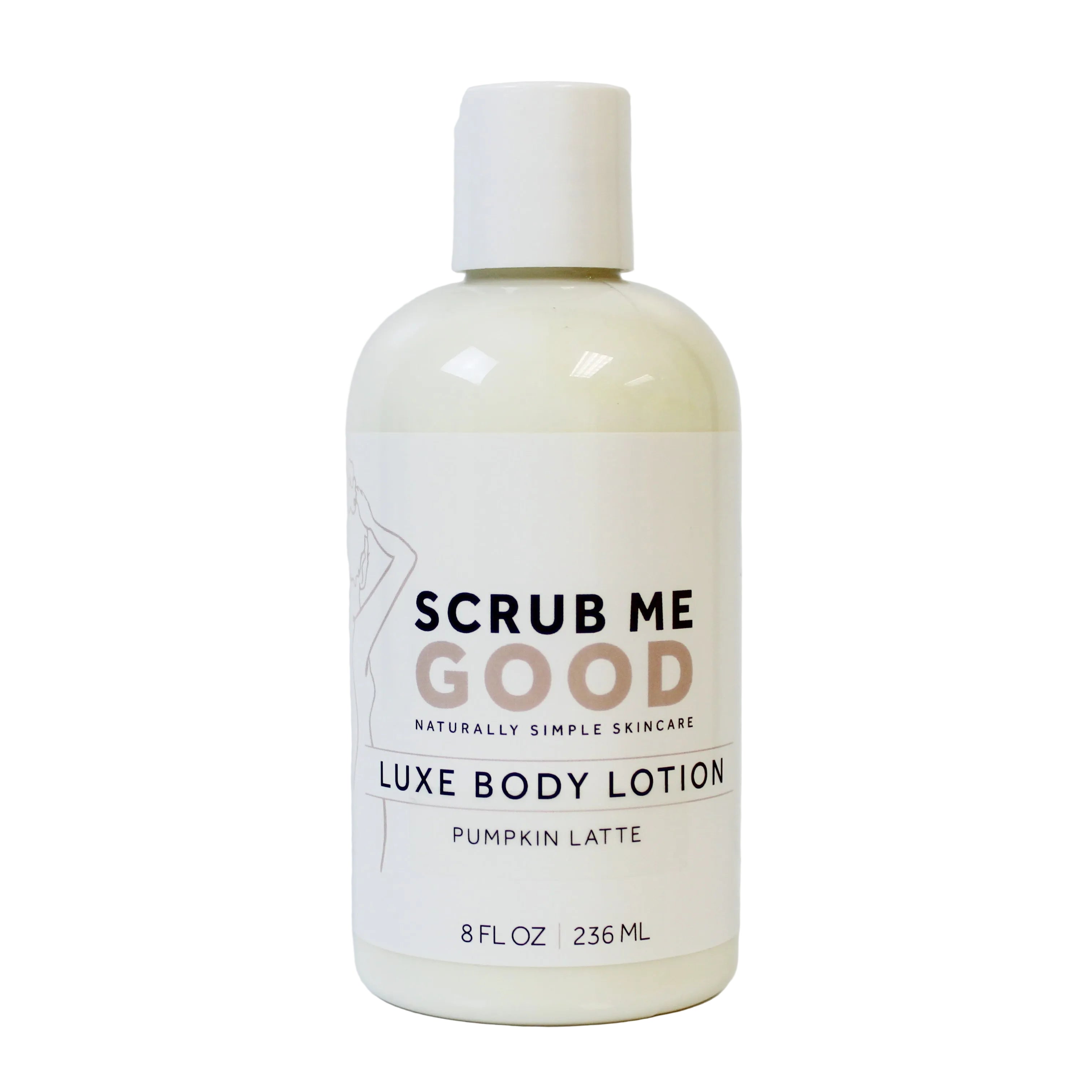 Pumpkin Latte Luxe Body Lotion on White Backround