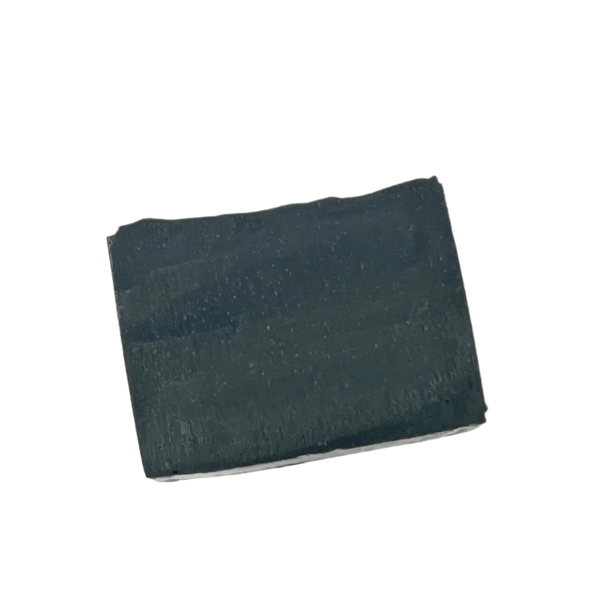 Close-up of Charcoal & Tea Tree Soap Bar texture – handcrafted soap with smooth matte finish