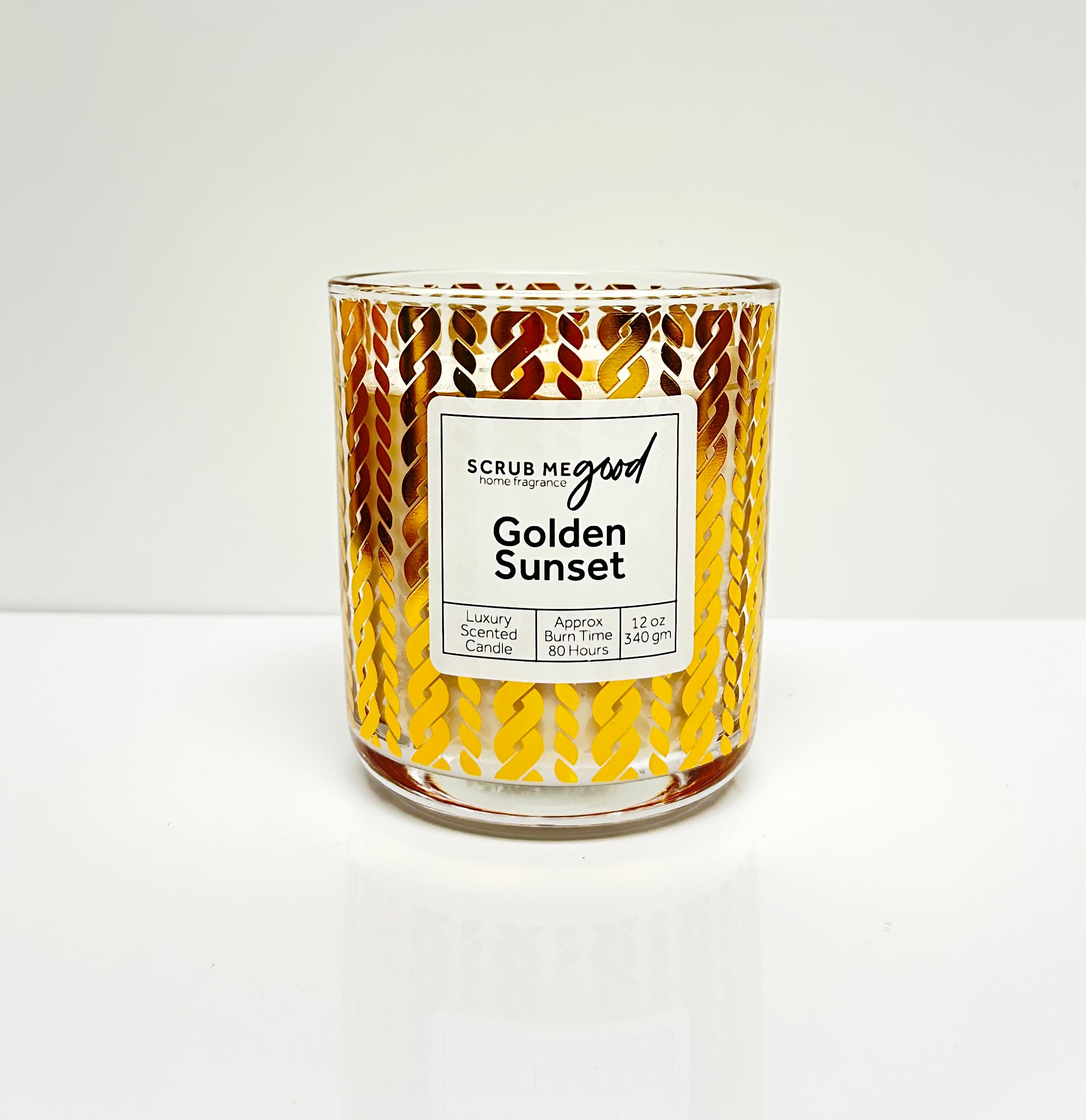 Golden Sunset Scented Candle