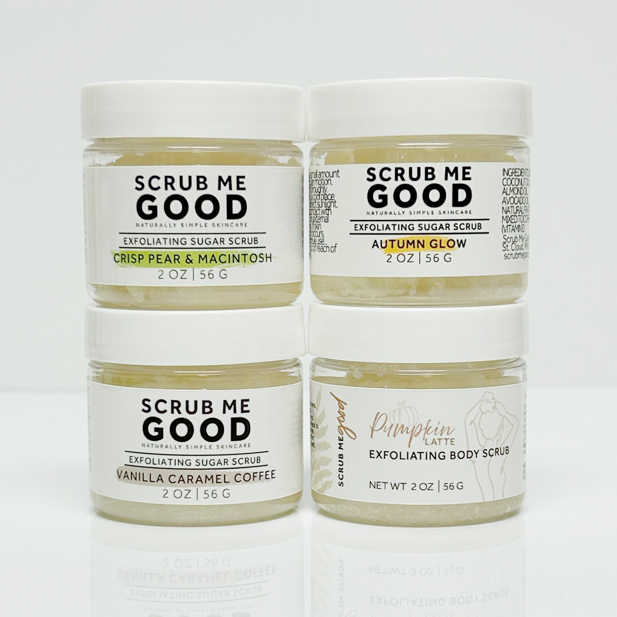 Fall Scent Exoliating Sugar Scrub Sampler