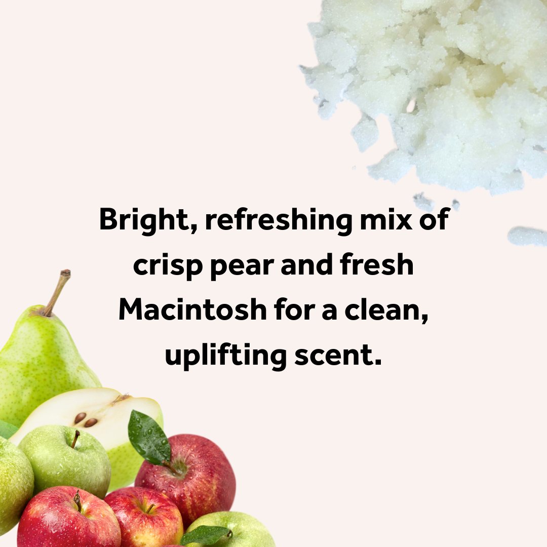 Crisp Pear & Macintosh Lotion and Sugar Scrub Bundle