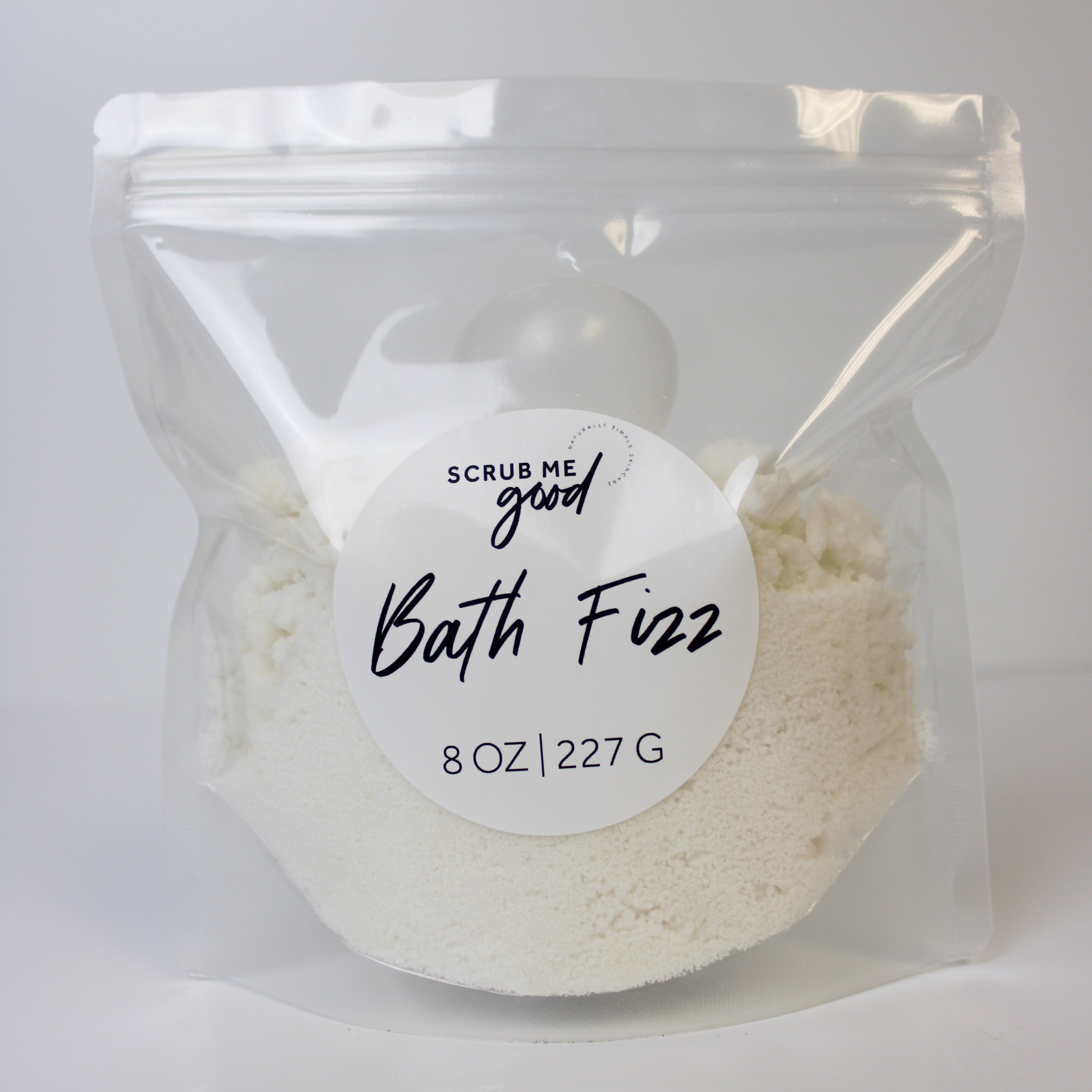 scrub me good bath fizz