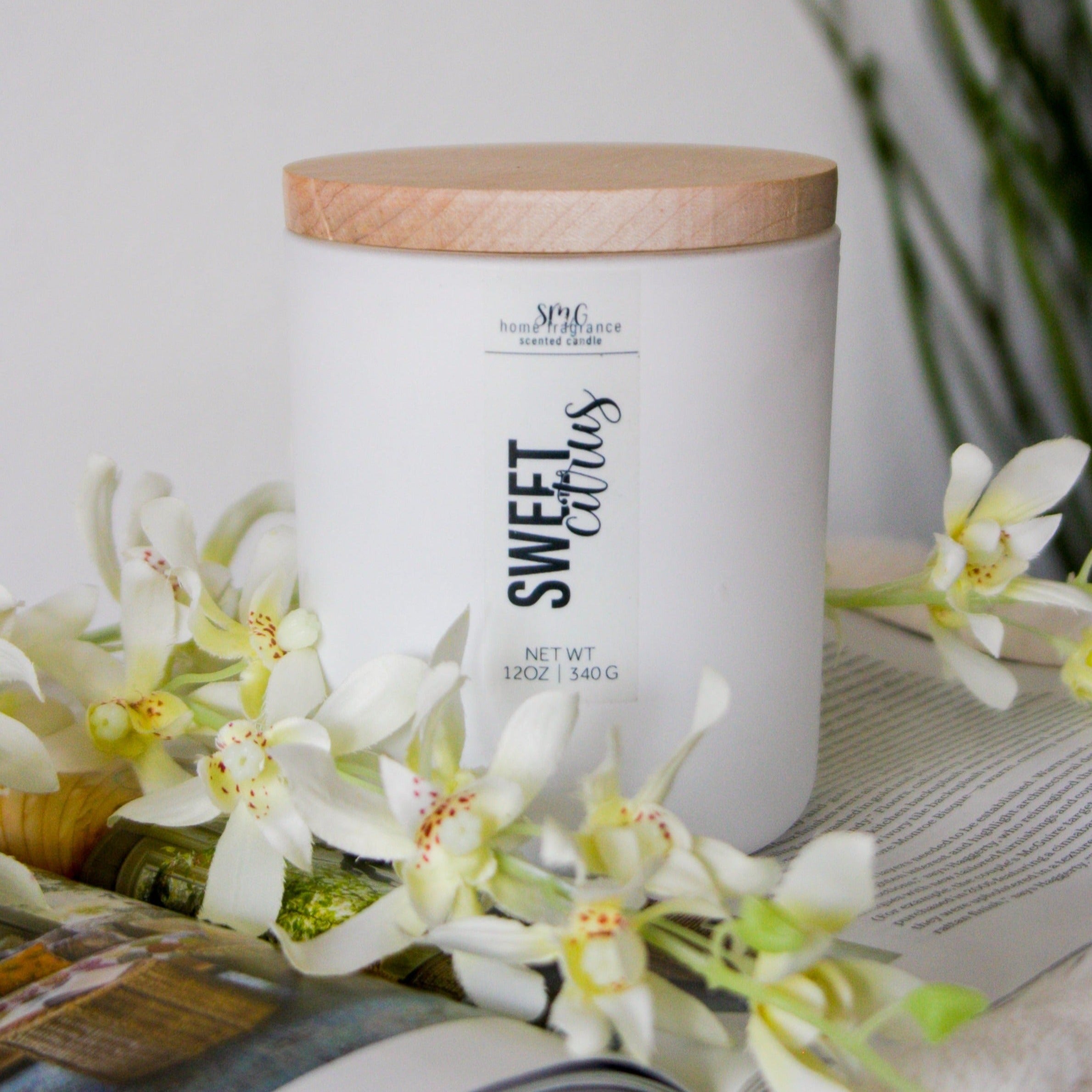 Sweet Citrus Scented Candle