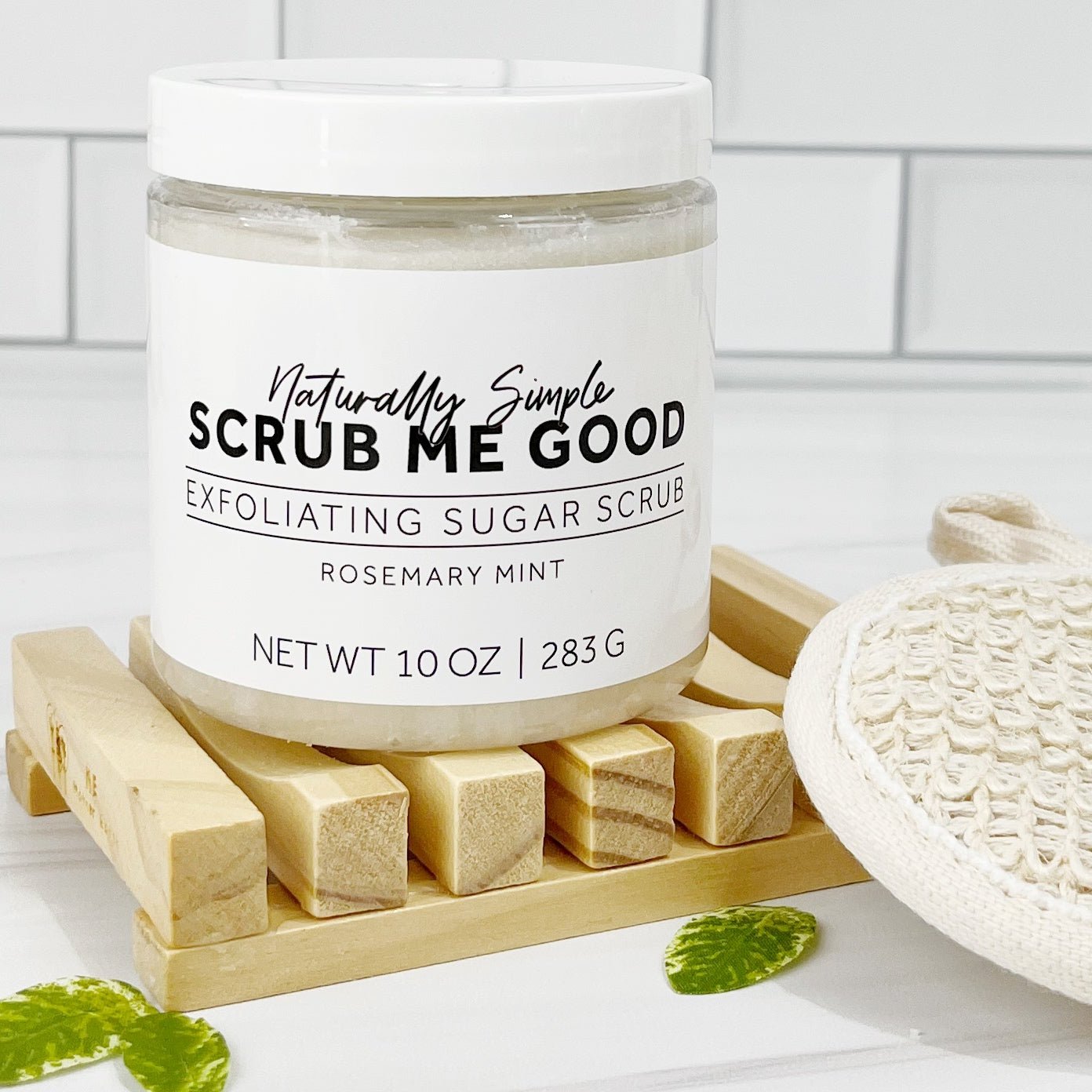 rosemary mint exfoliating sugar scrub