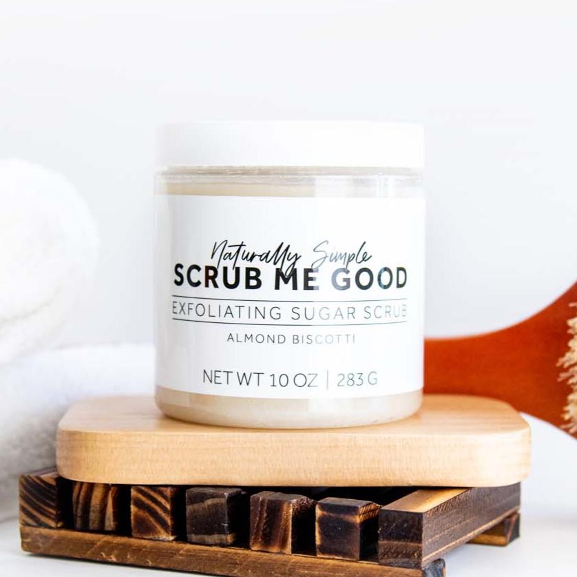 Almond Biscotti Exfoliating Sugar Scrub