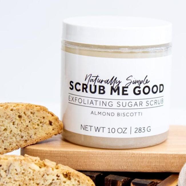 Almond Biscotti Exfoliating Sugar Scrub