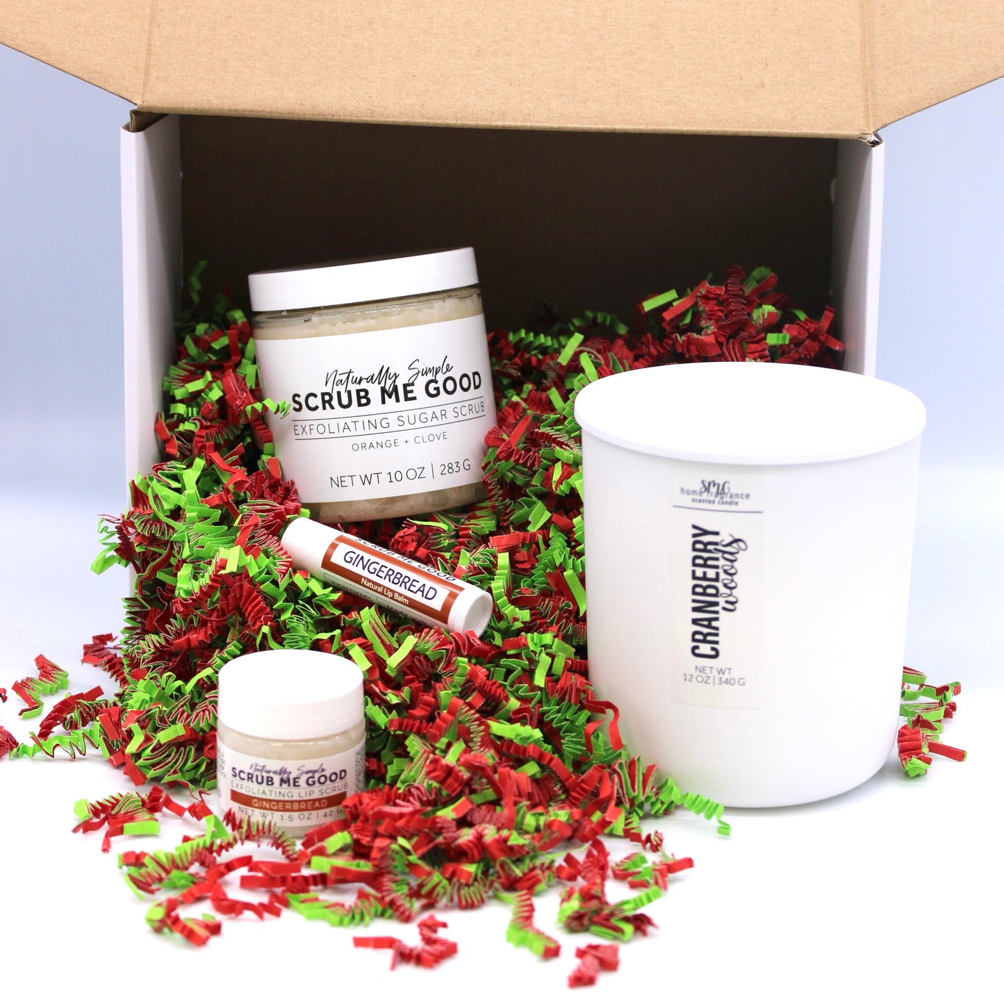 Holiday body and home gift set