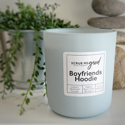 Boyfriend's Hoodie Scented Candle