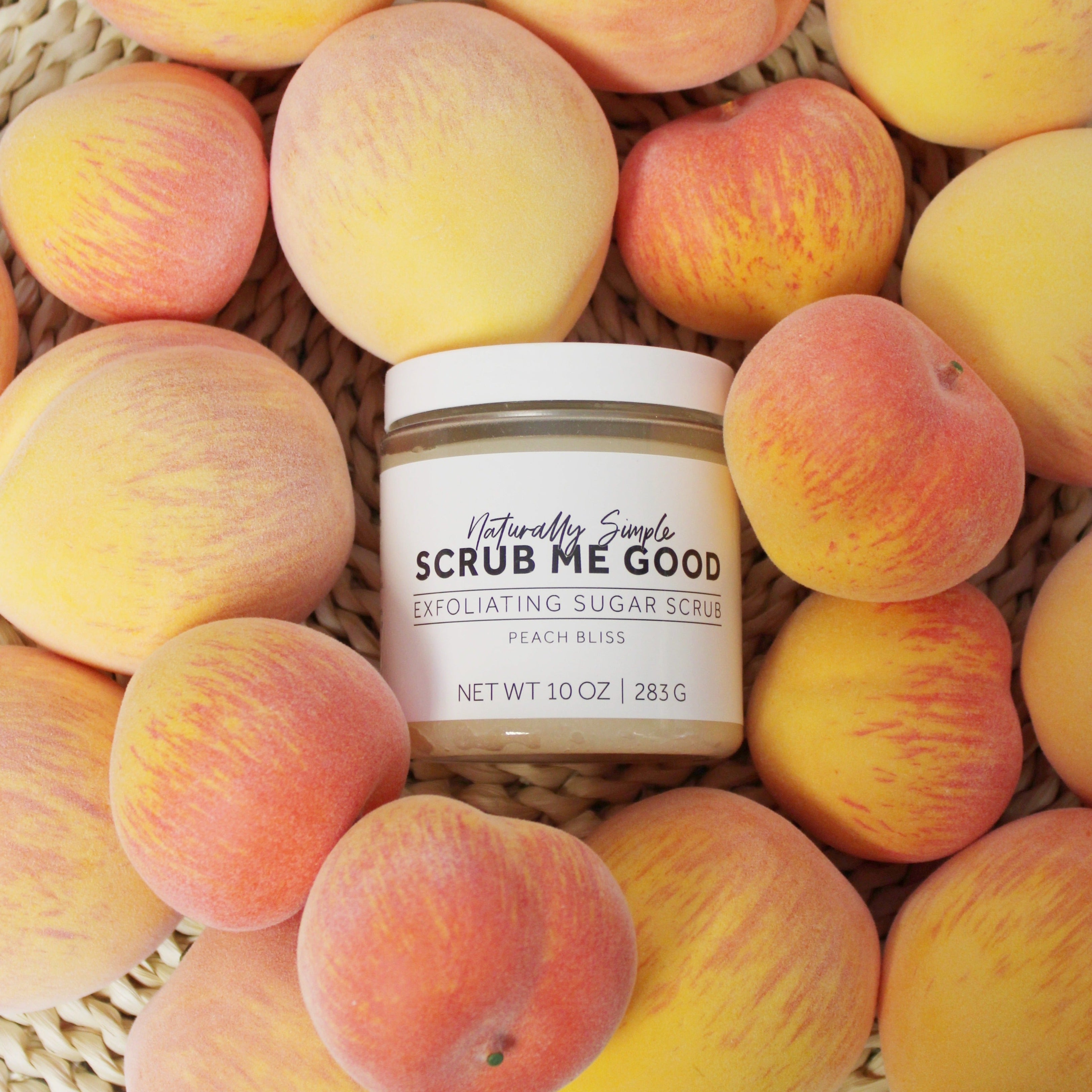 Peach Bliss Exfoliating Sugar Scrub