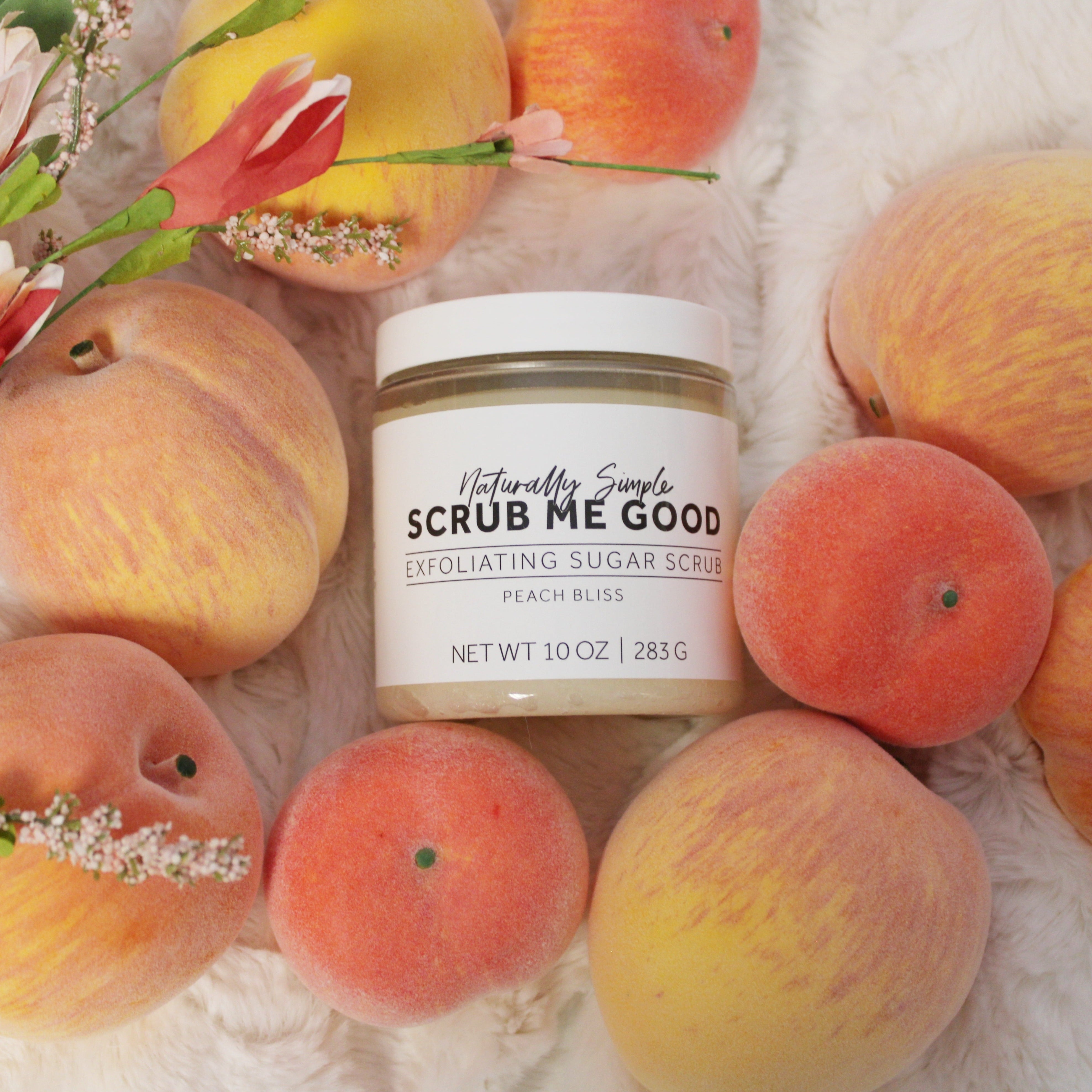 Peach Bliss Exfoliating Sugar Scrub