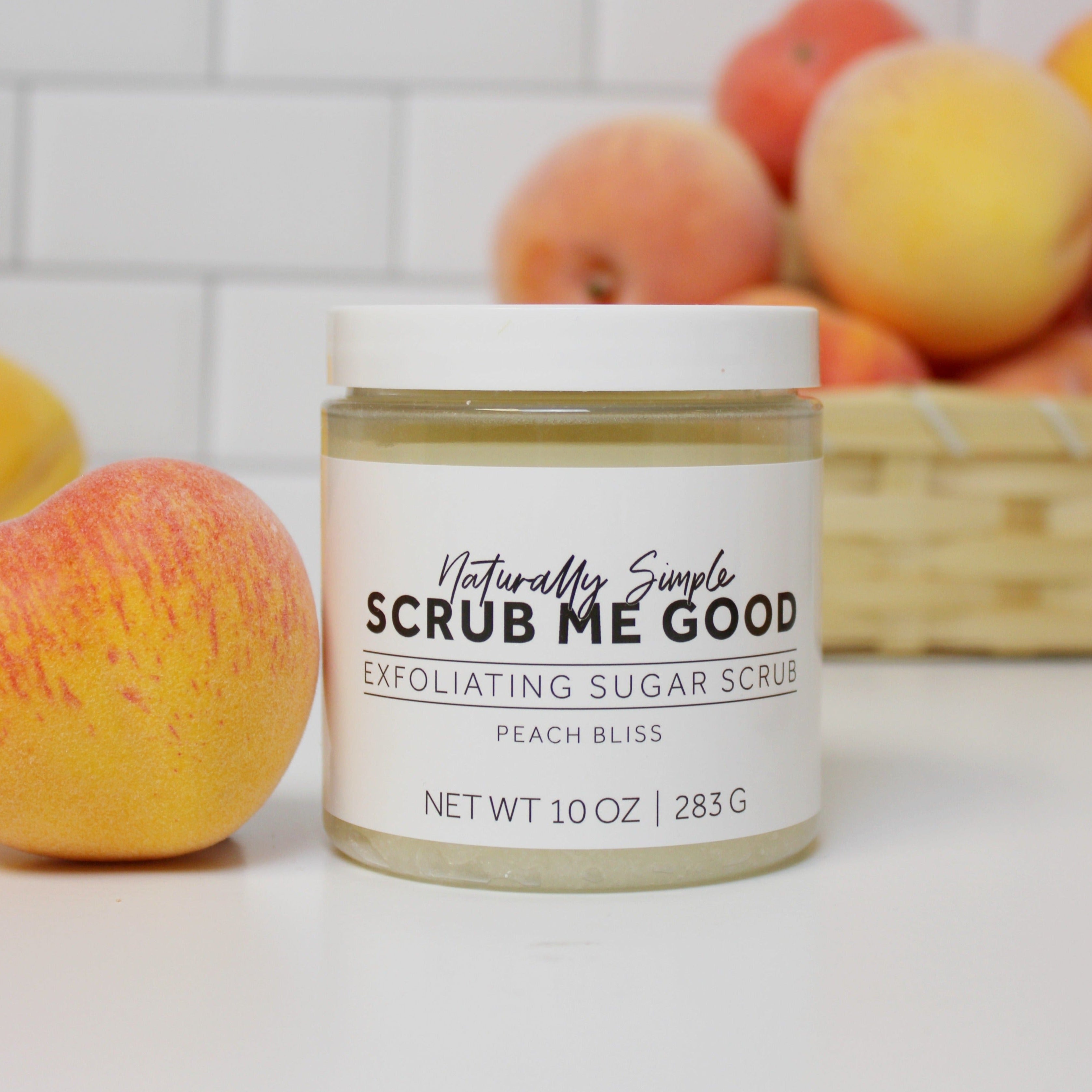 Peach Bliss Exfoliating Sugar Scrub