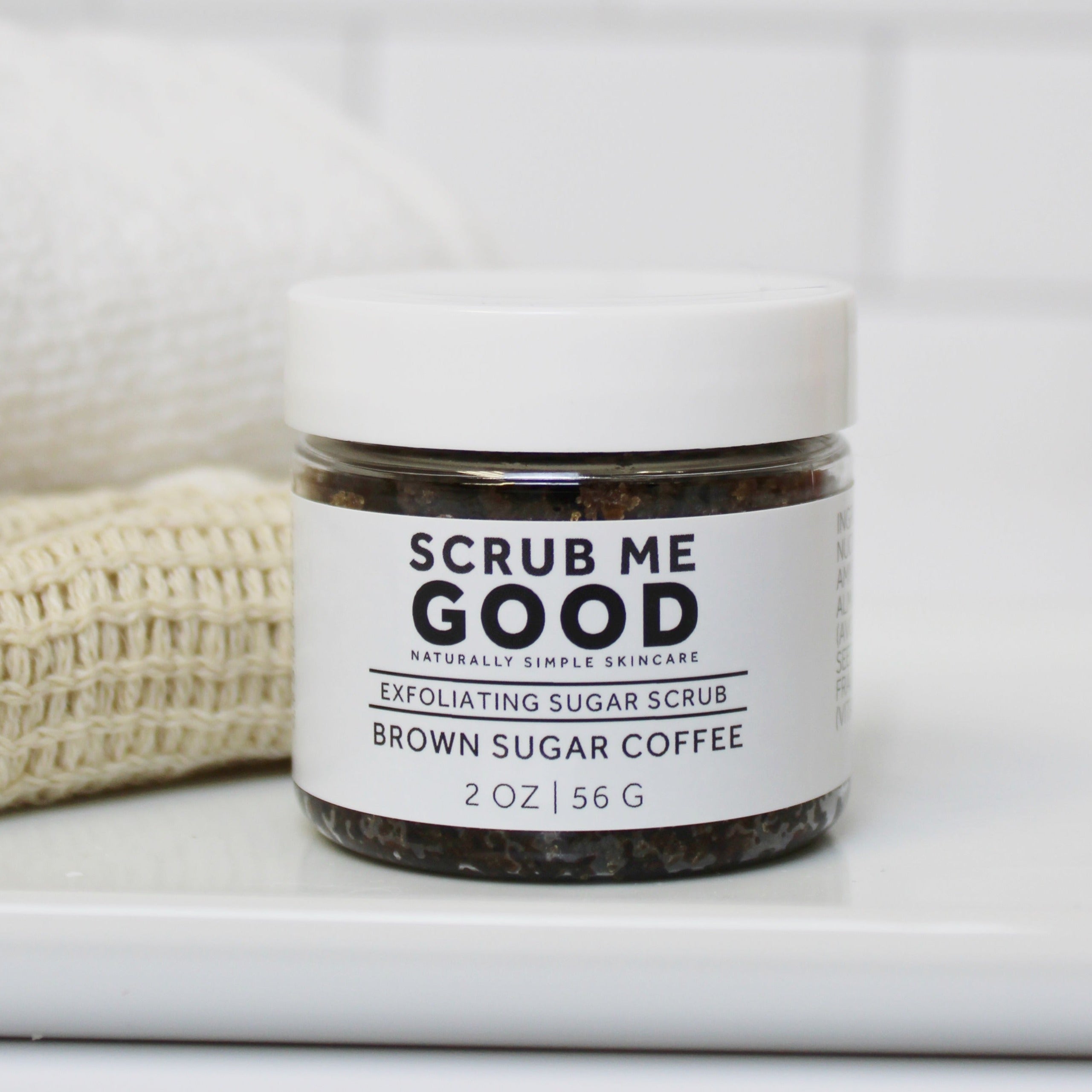 Exfoliating Sugar Scrub 2 oz size (tester or sample size)