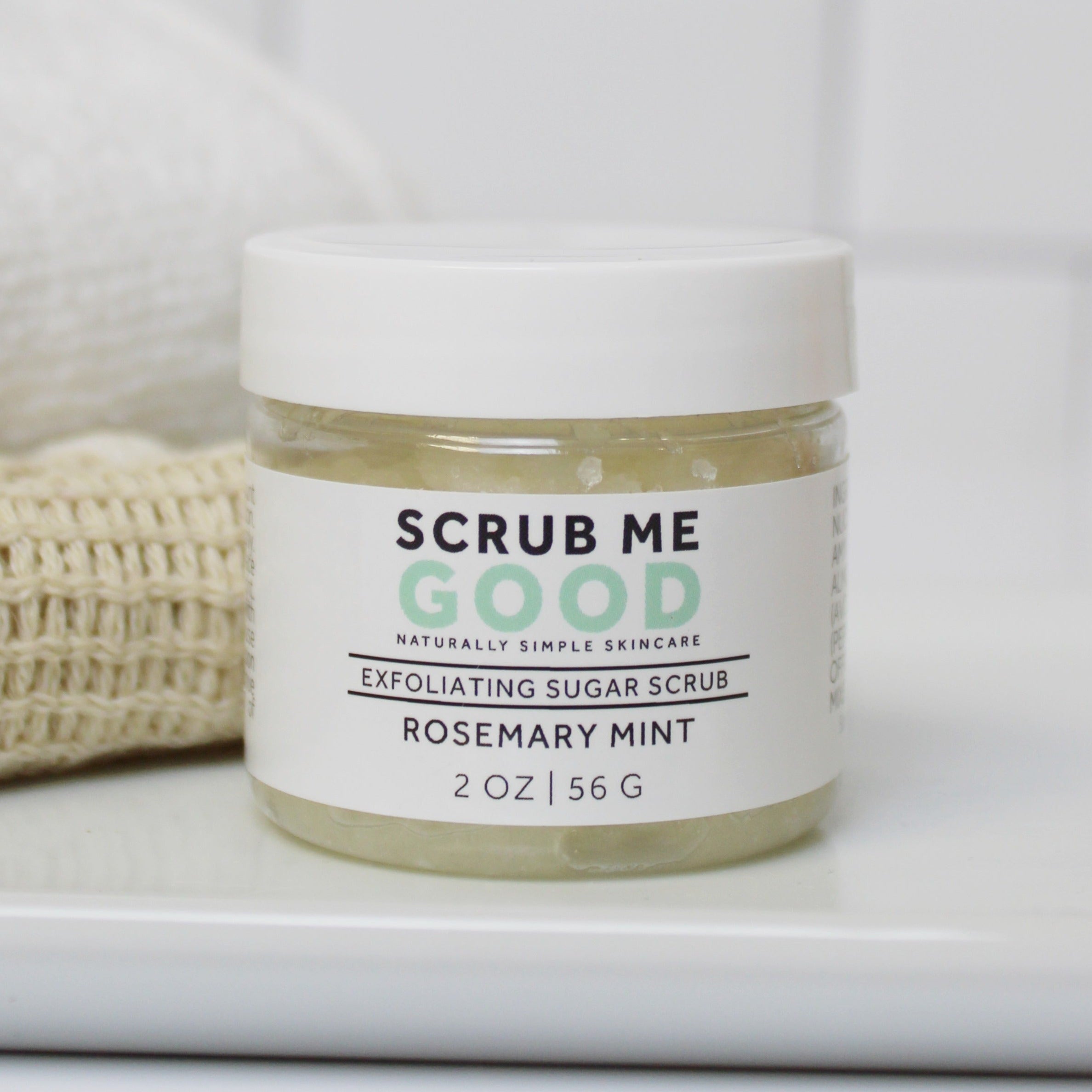 Exfoliating Sugar Scrub 2 oz size (tester or sample size)