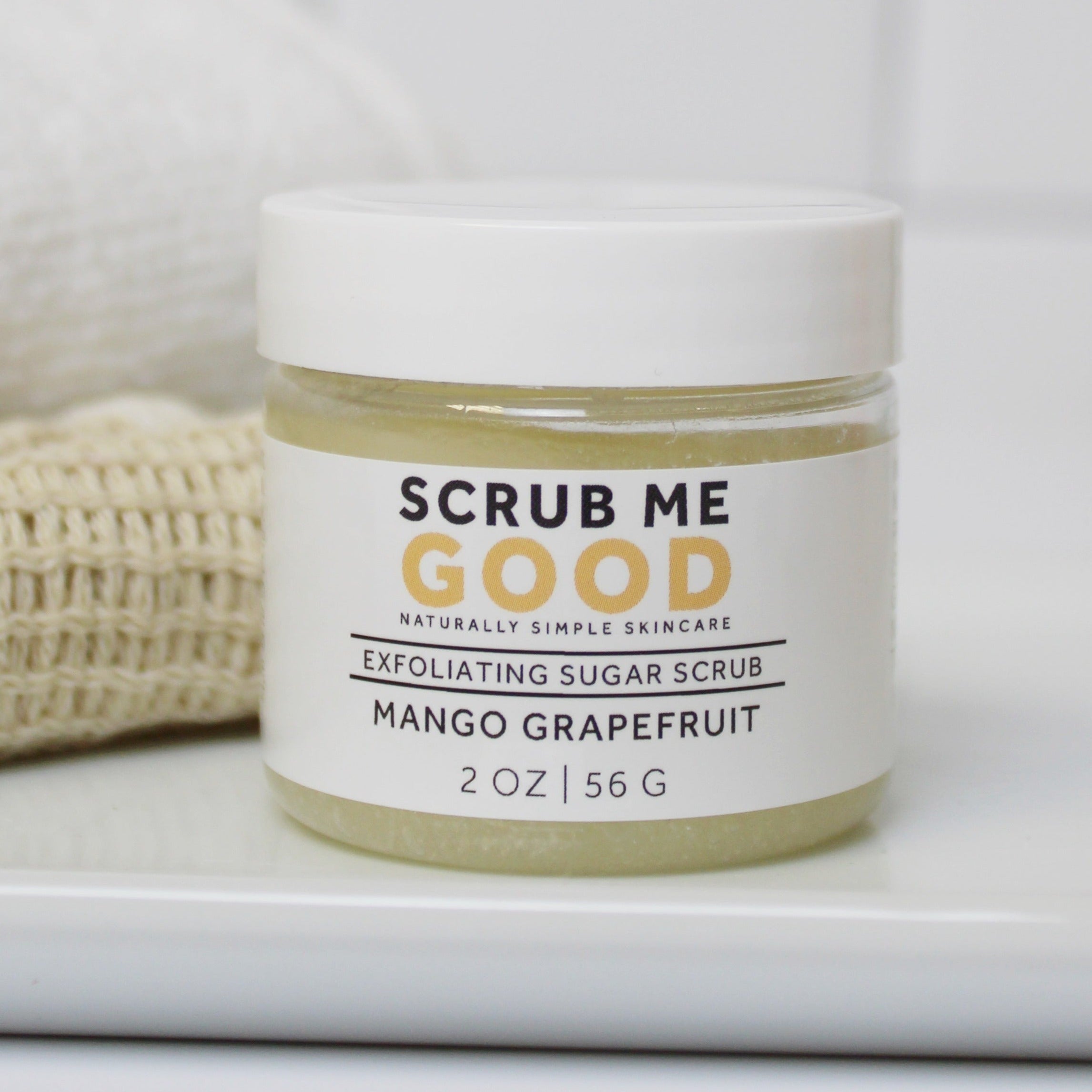 Exfoliating Sugar Scrub 2 oz size (tester or sample size)