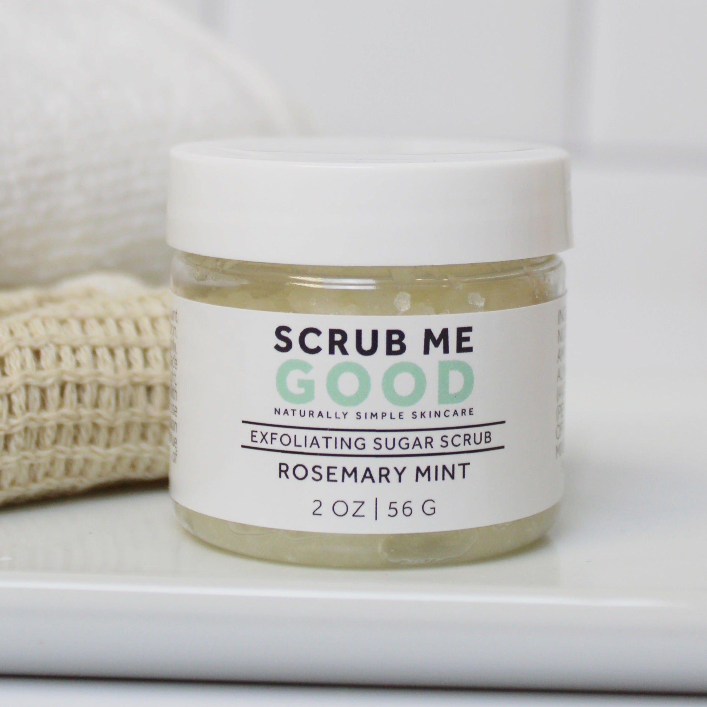 Exfoliating Sugar Scrub 2 oz size (tester or sample size)