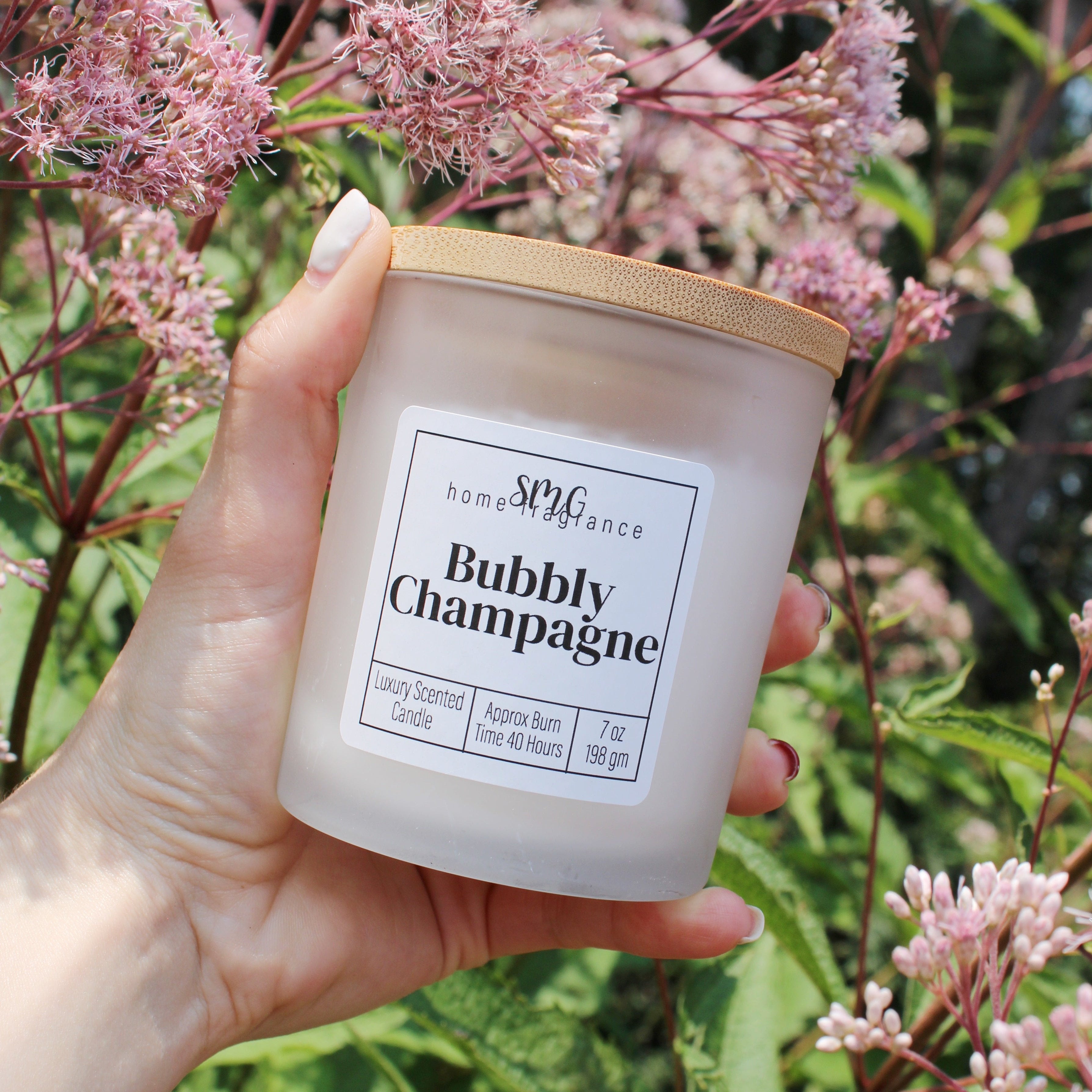 Bubbly Champagne Scented Candle