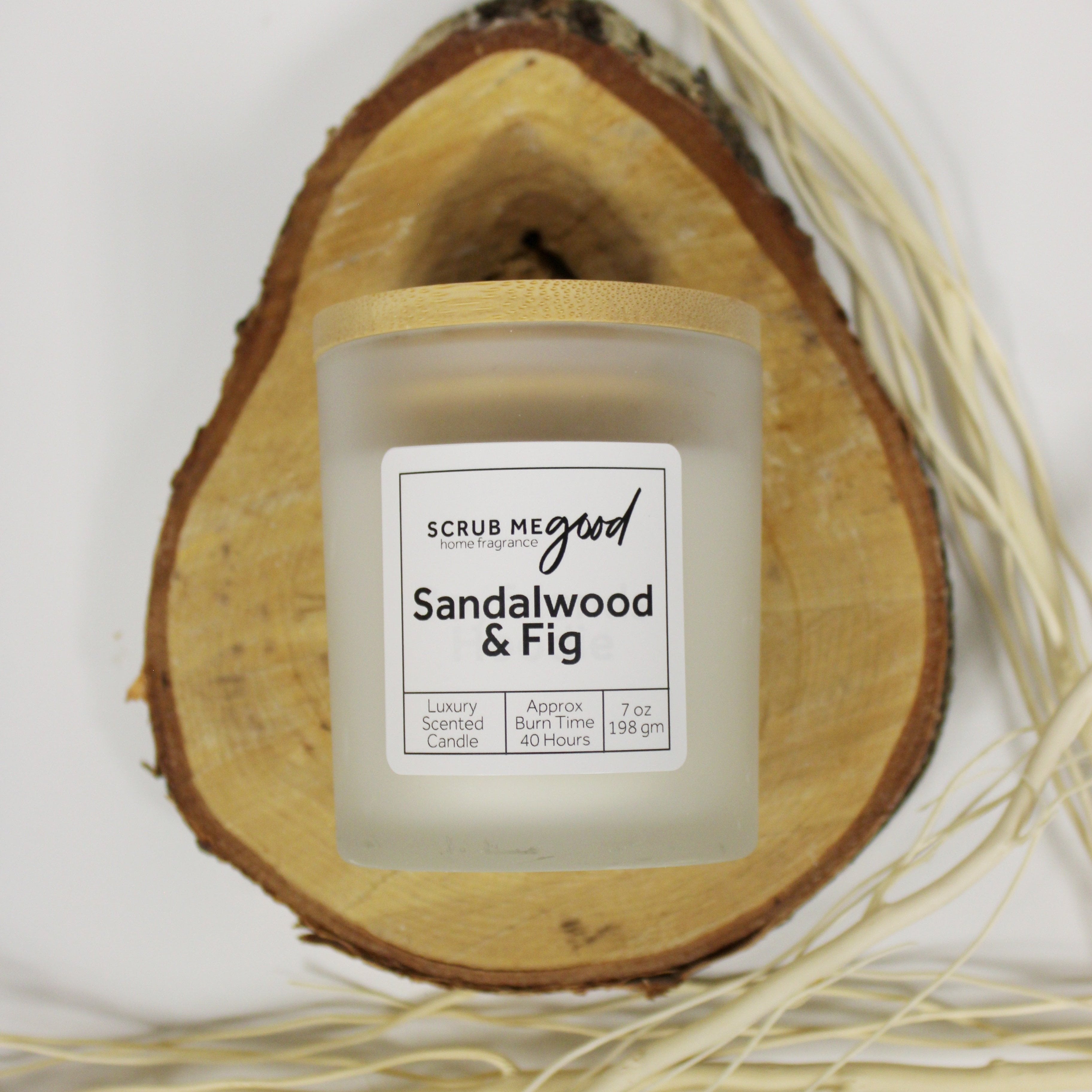 Sandalwood & Fig Scented Candle