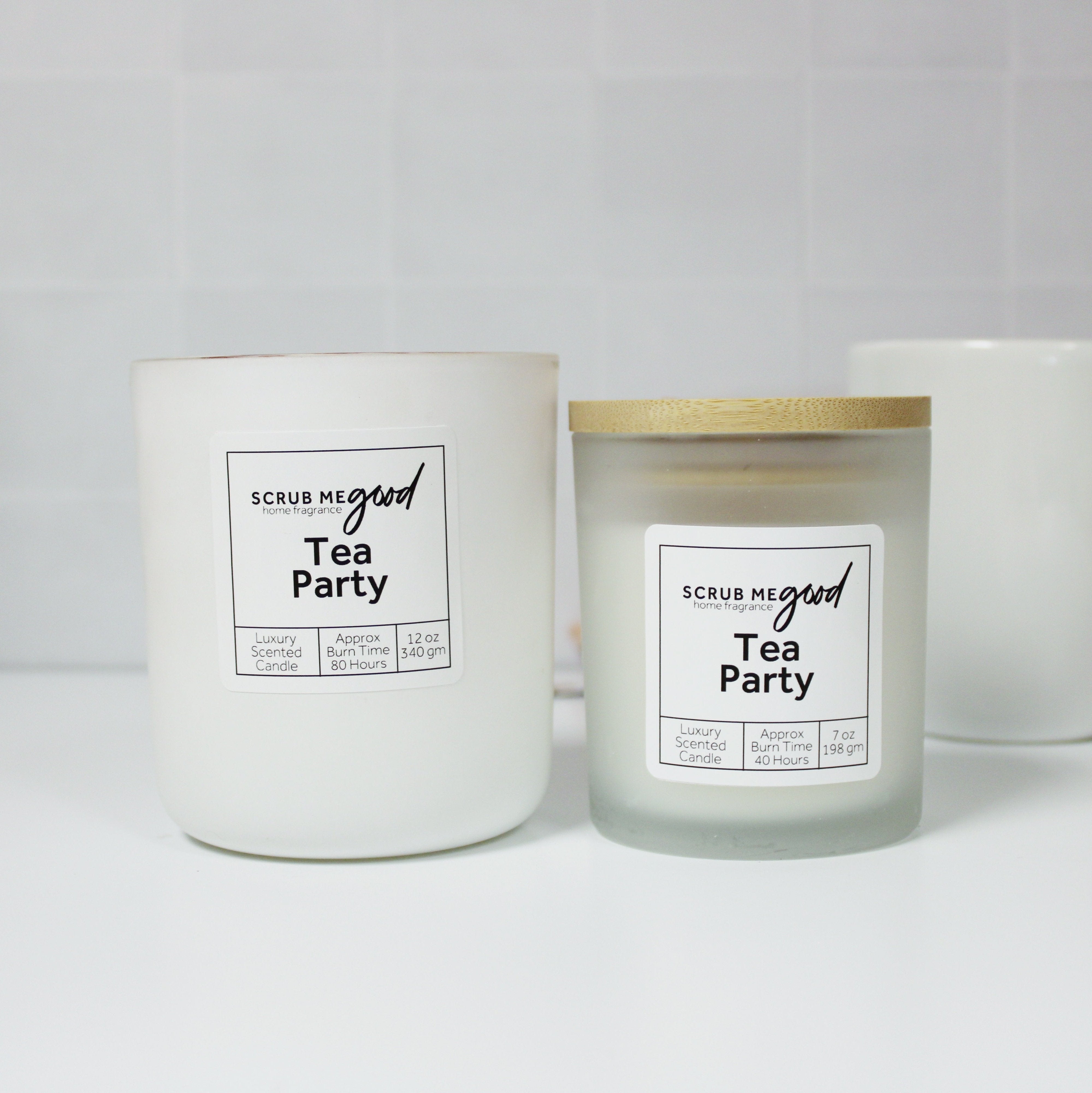 Tea Party Scented Candle