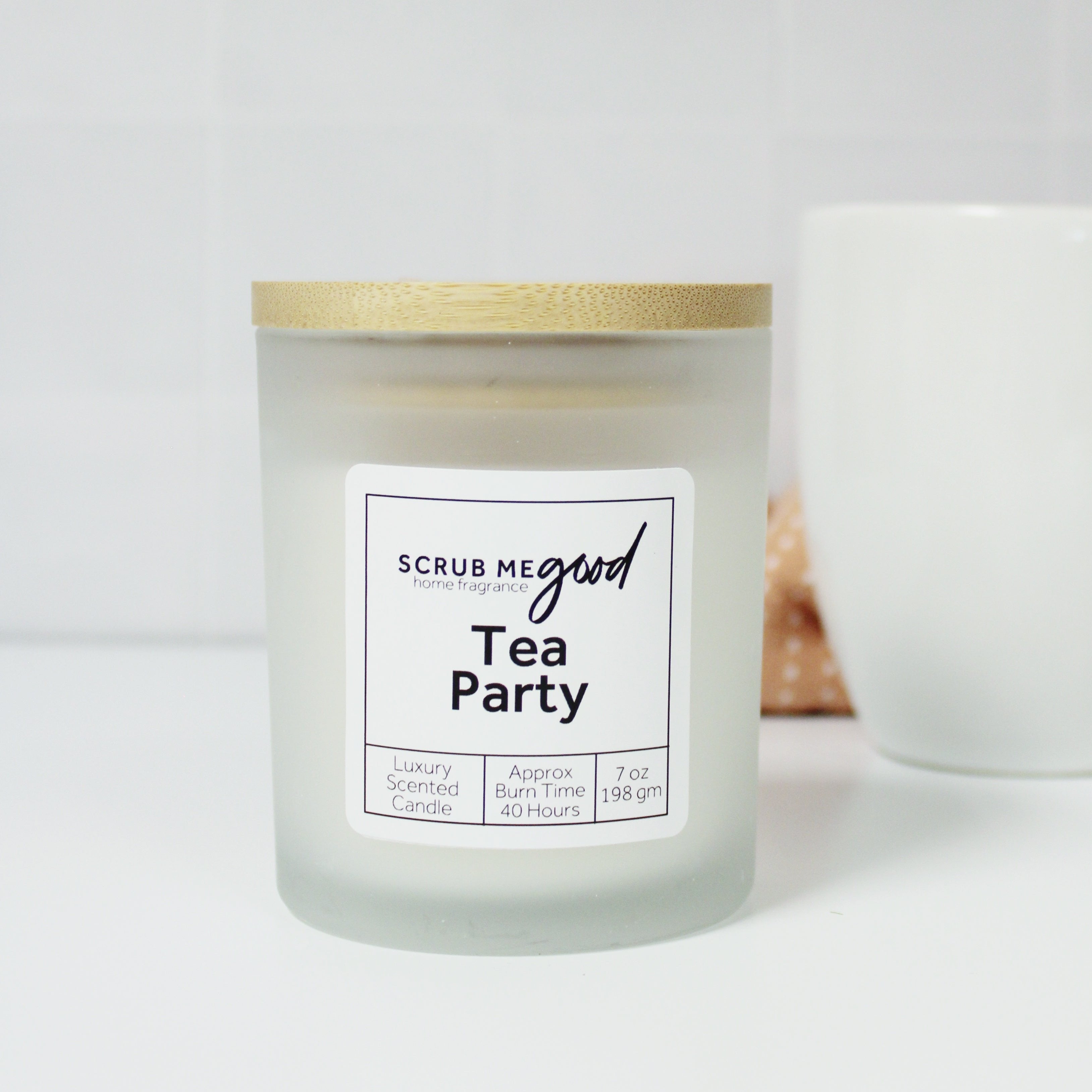 Tea Party Scented Candle