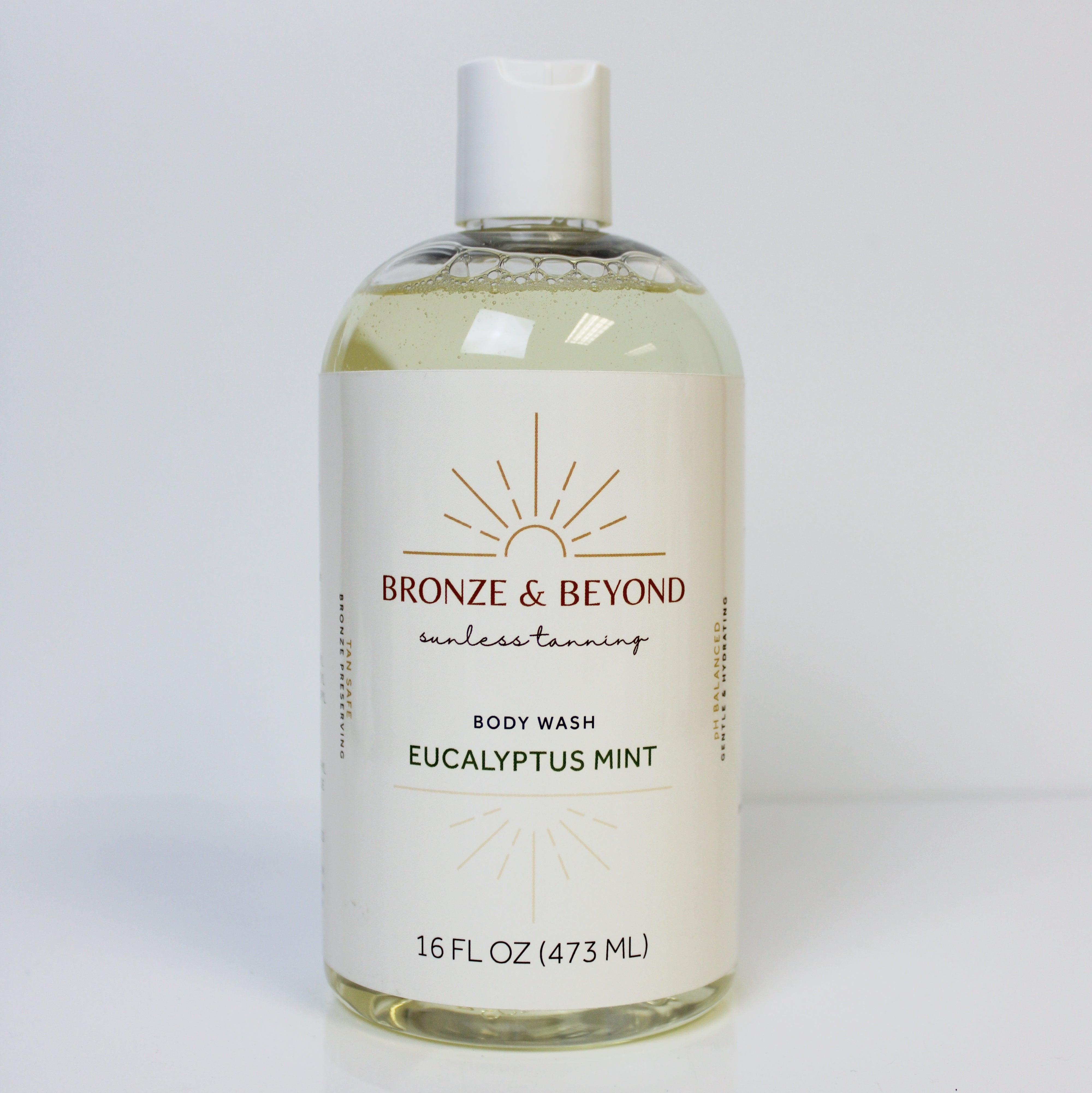 Bronze & Beyond Eucalyptus Mint Body Wash 16 oz