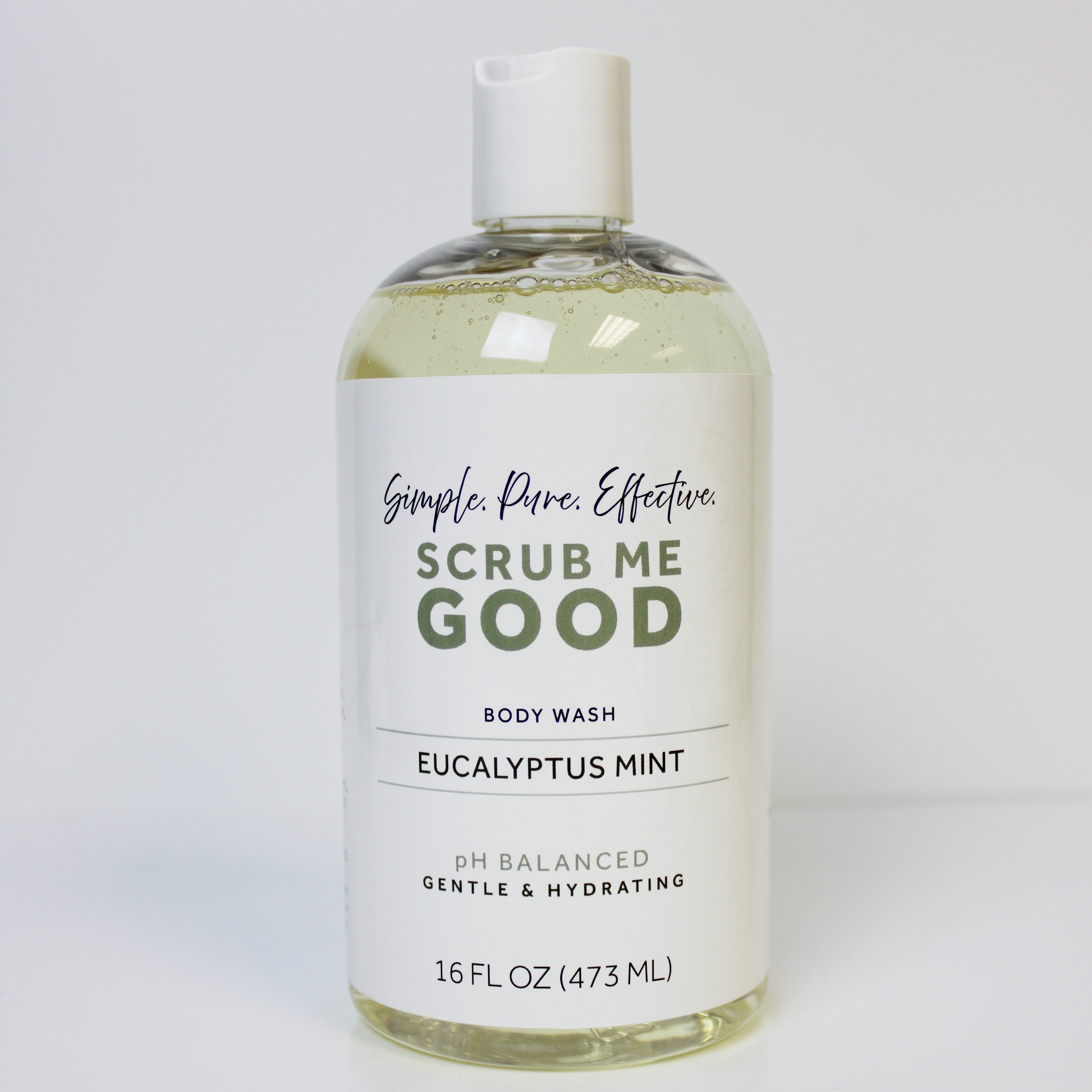 scrub me goods eucalyptus mint ph balancing gentle body wash