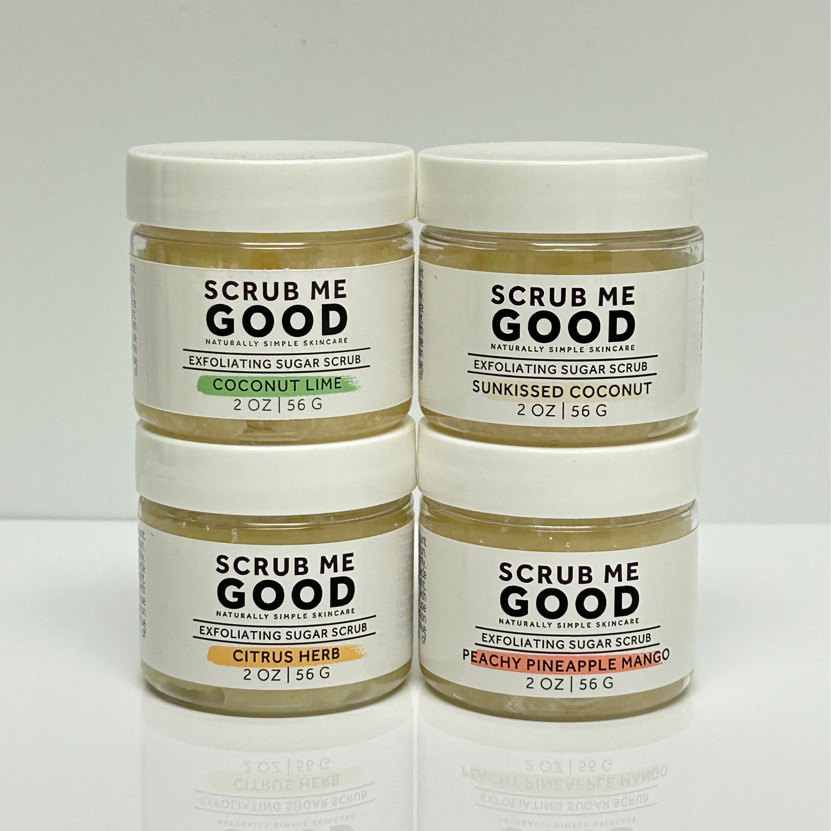 4 seasonal exfoliating sugar scrubs
