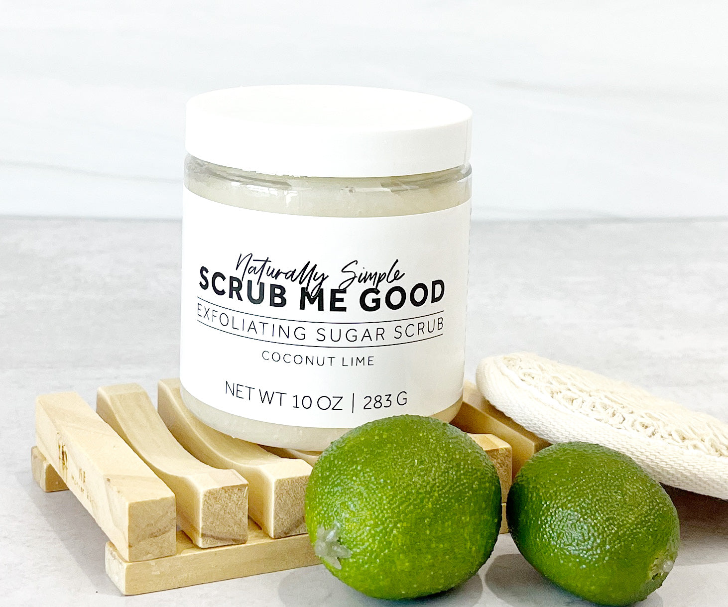 Coconut Lime Exfoliating Sugar Scrub