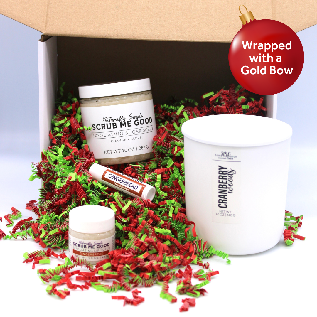 Scrub me good holiday gift box