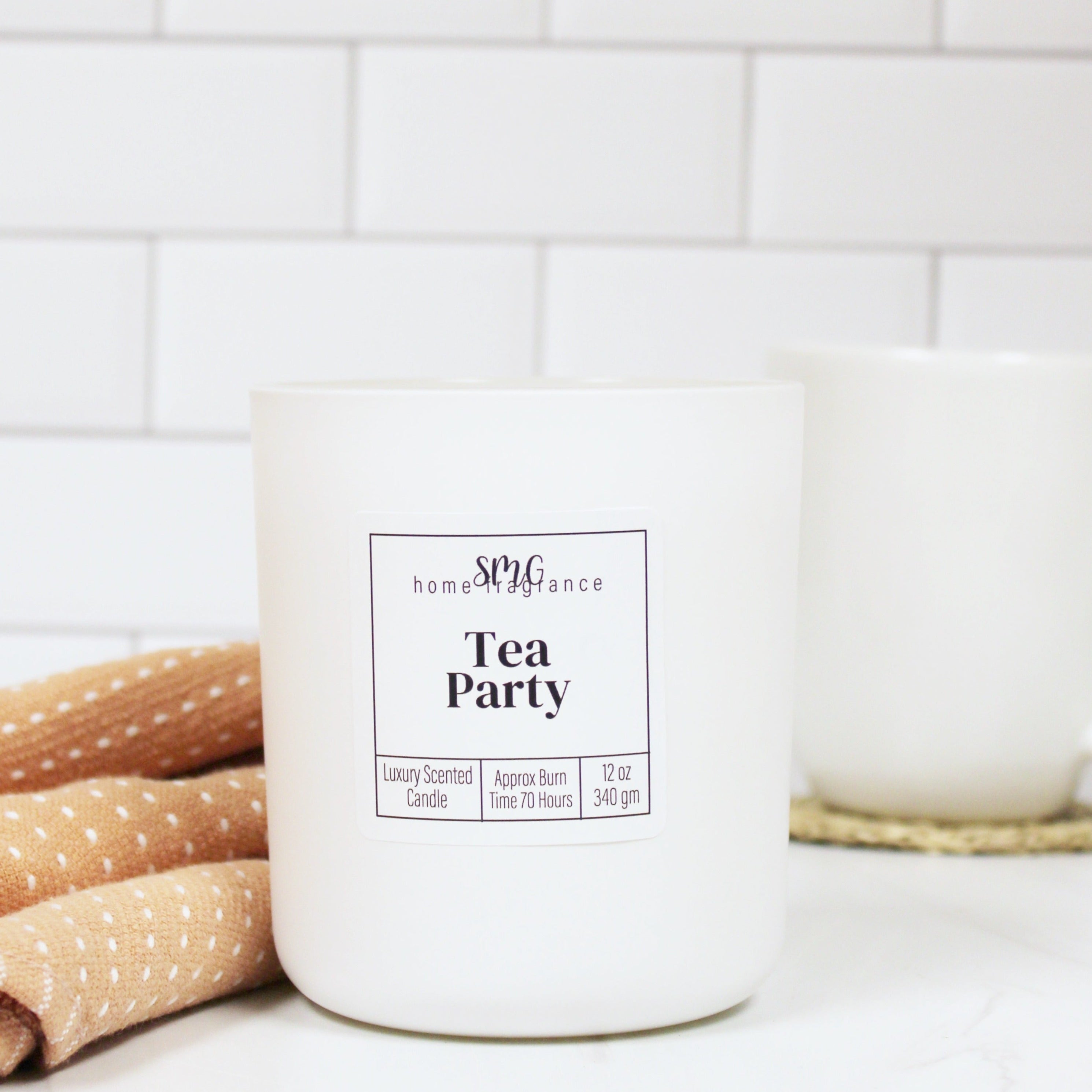 Tea Party Scented Candle