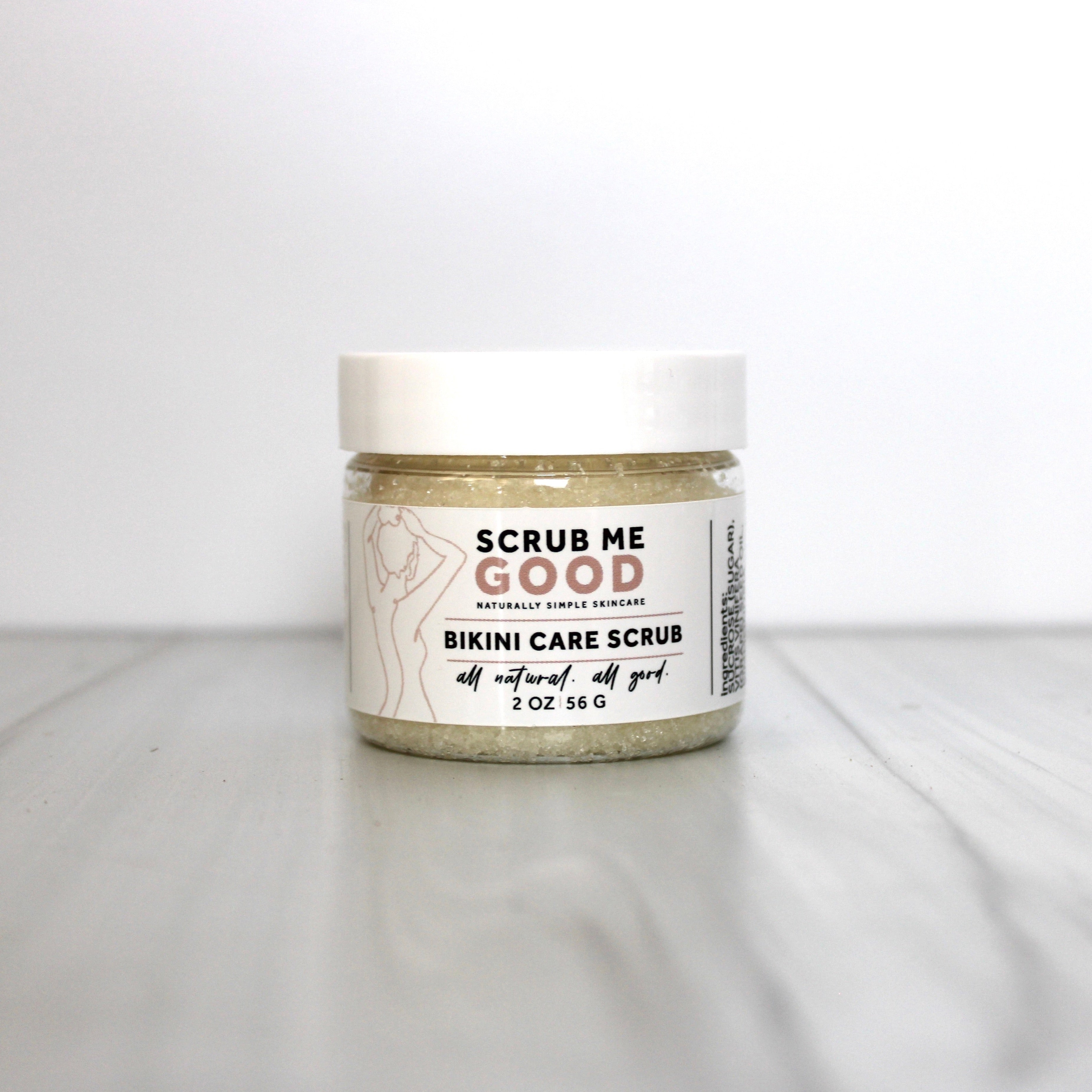 mini bikini care scrub