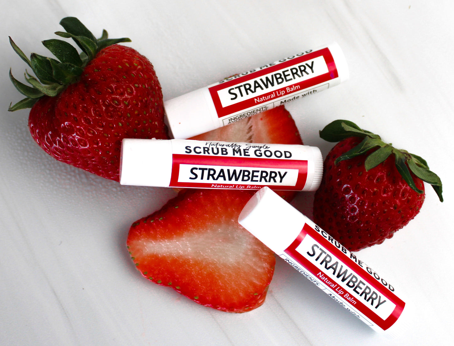 strawberry lip balm