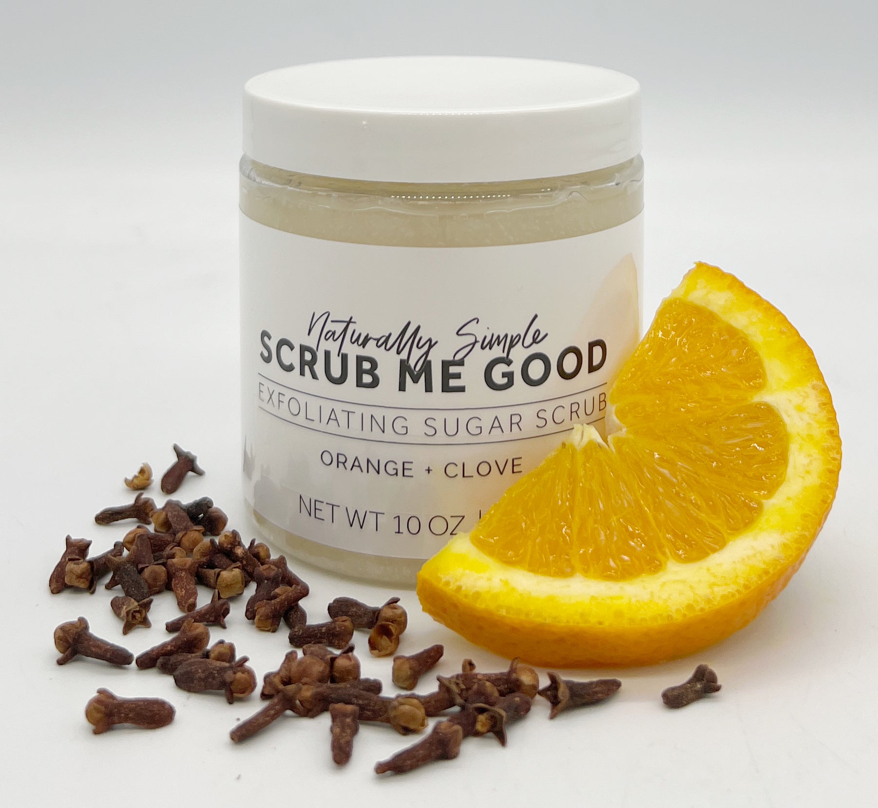 Orange + Clove Exfoliating Sugar Scrub