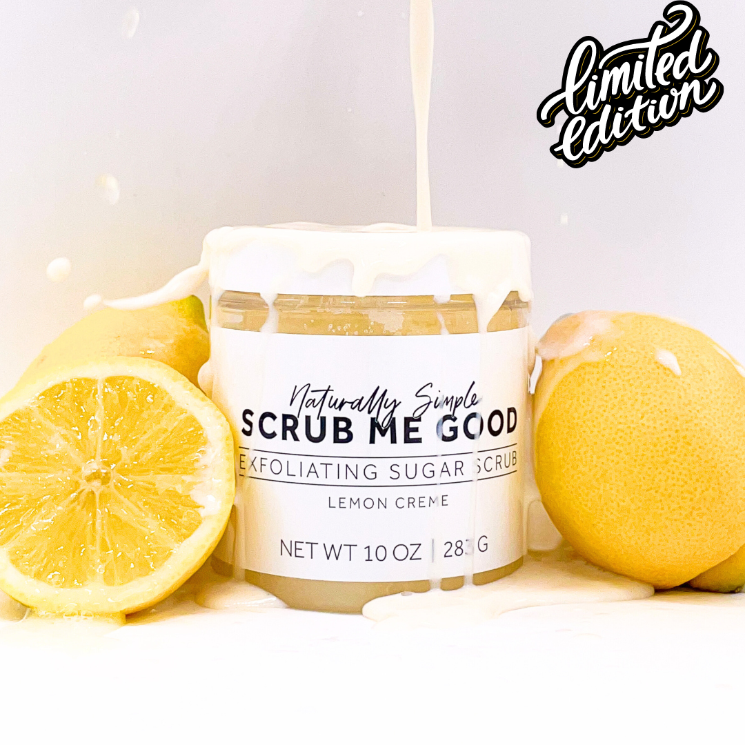 Lemon Creme Exfoliating Sugar Scrub